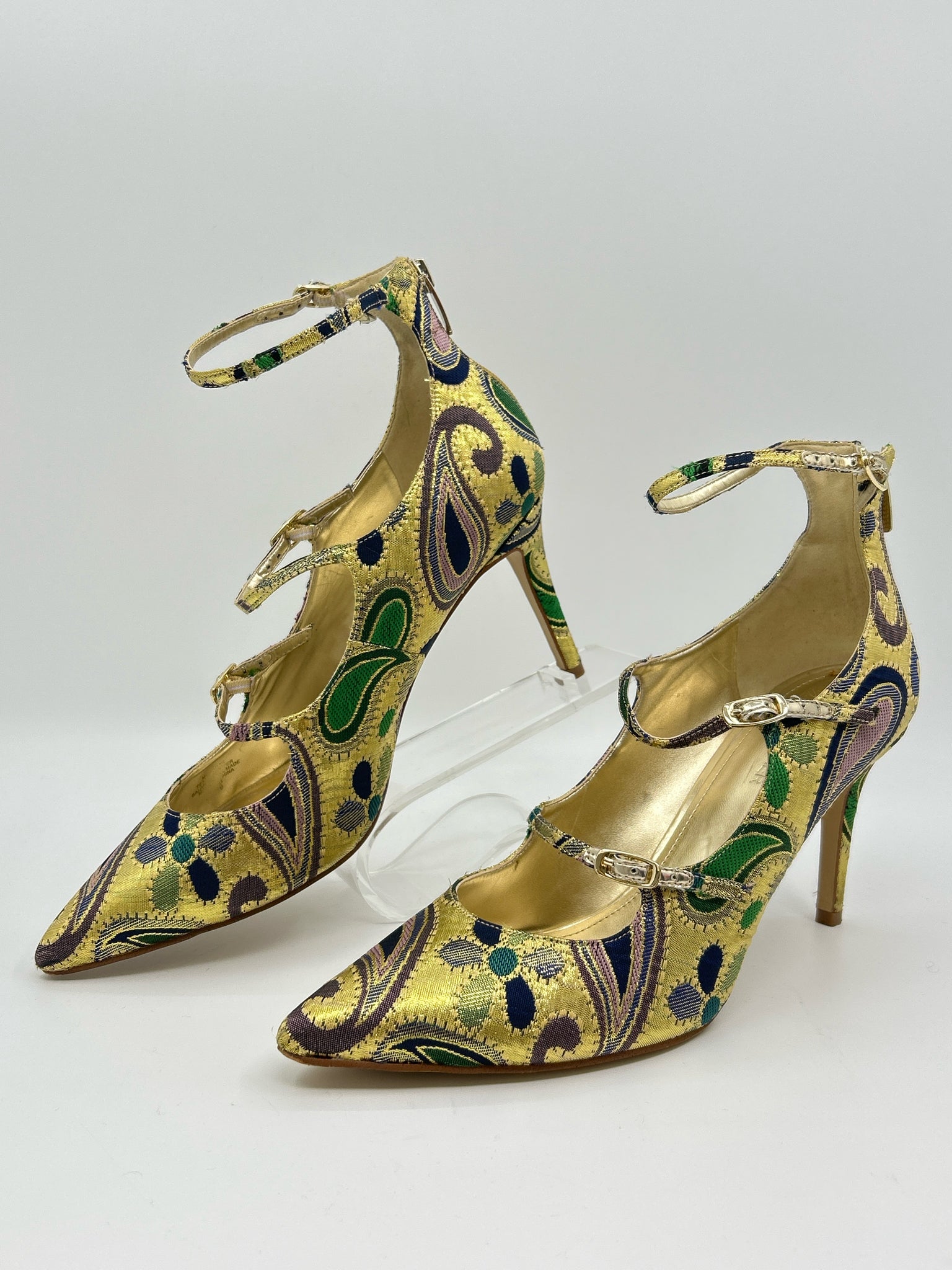 MARC FISHER Size 11M gold metallic Women Pumps