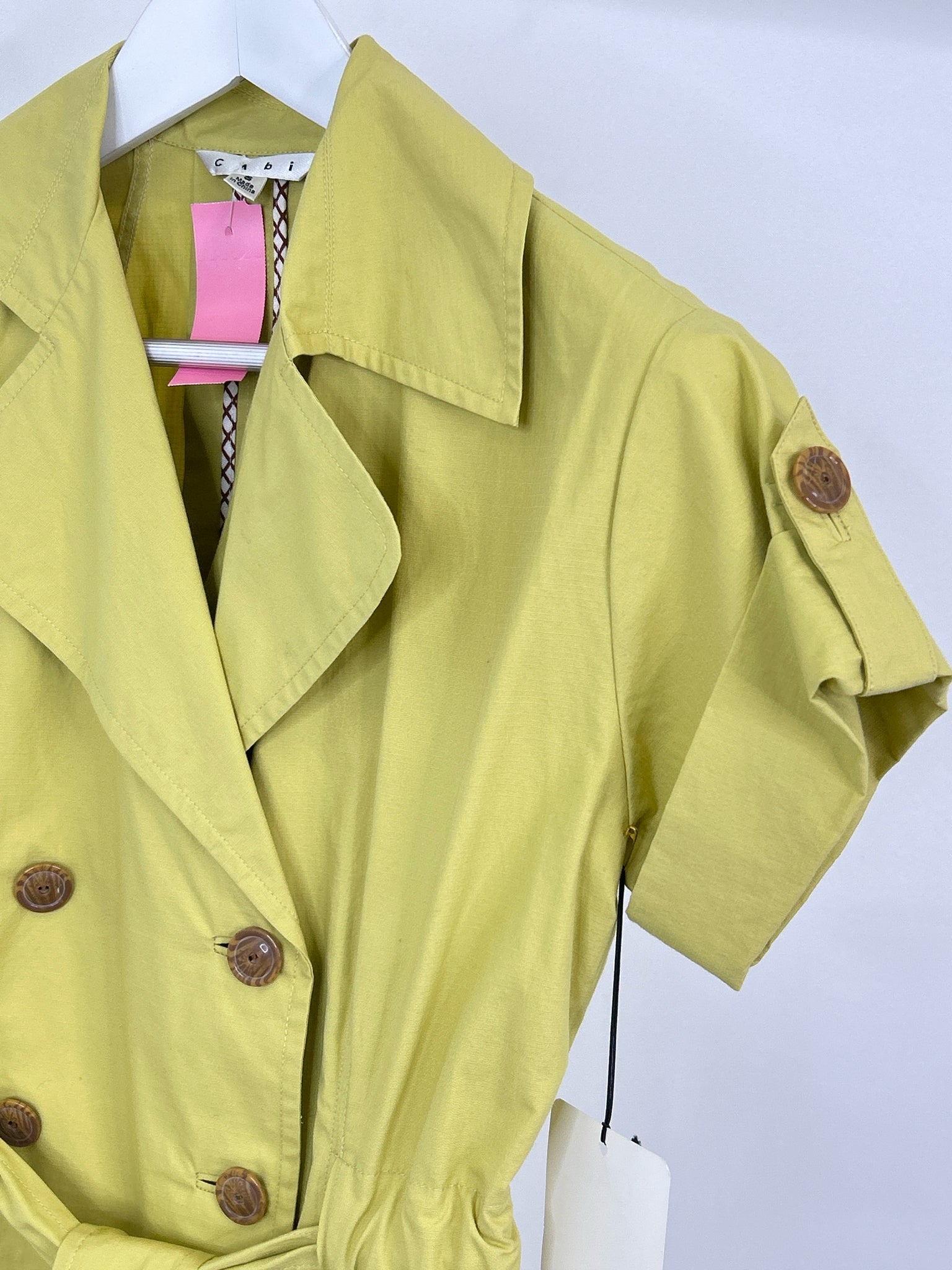 CABI NWT Size S Chartreuse Women Coat