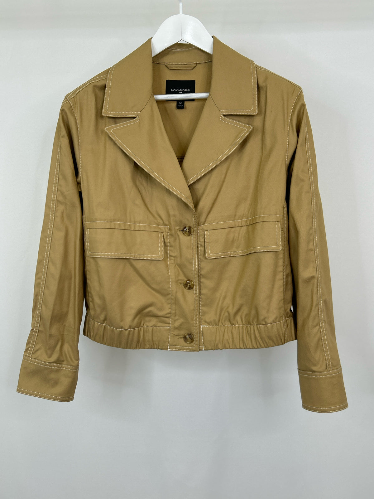 BANANA REPUBLIC Size M KHAKI Women Jacket