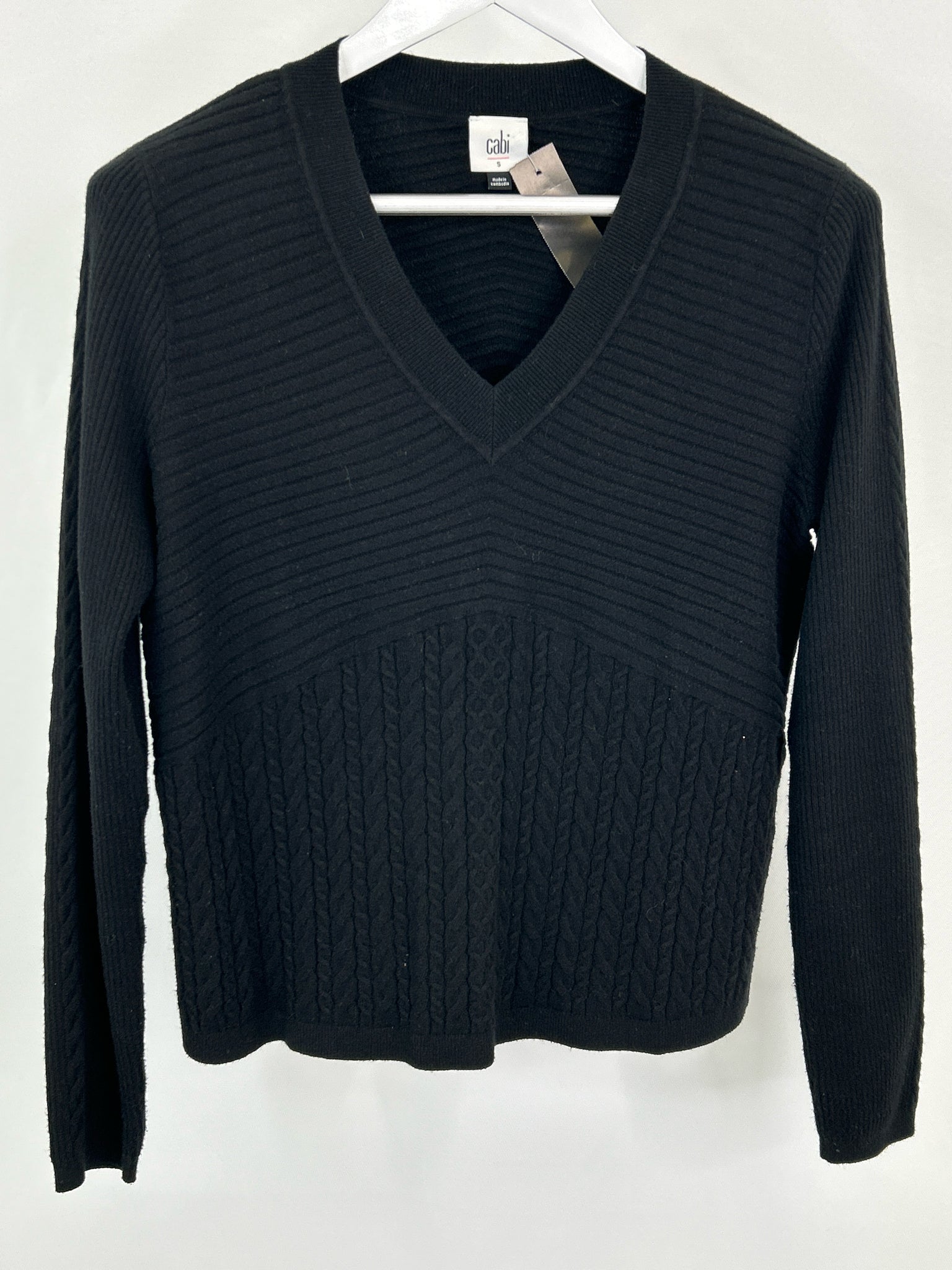 CABI Size S Black Women Sweater
