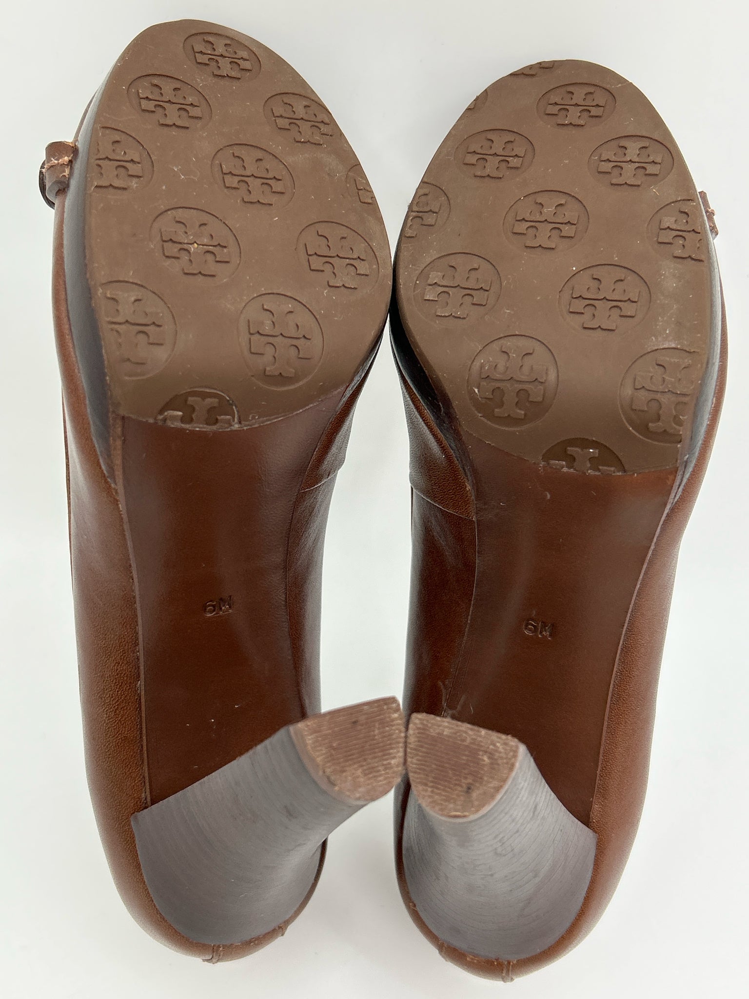 TORY BURCH Size 6M Brown Women Pumps