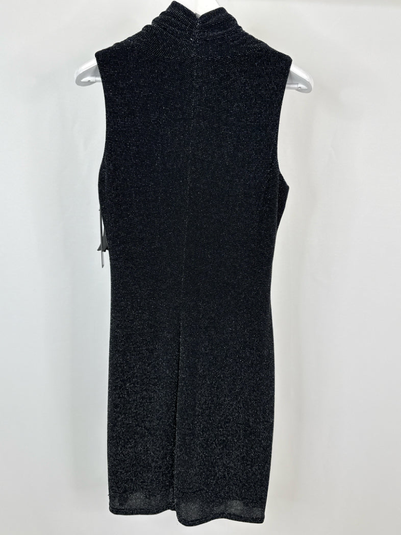 MARC NEW YORK Size S Black and Silver Women Dress