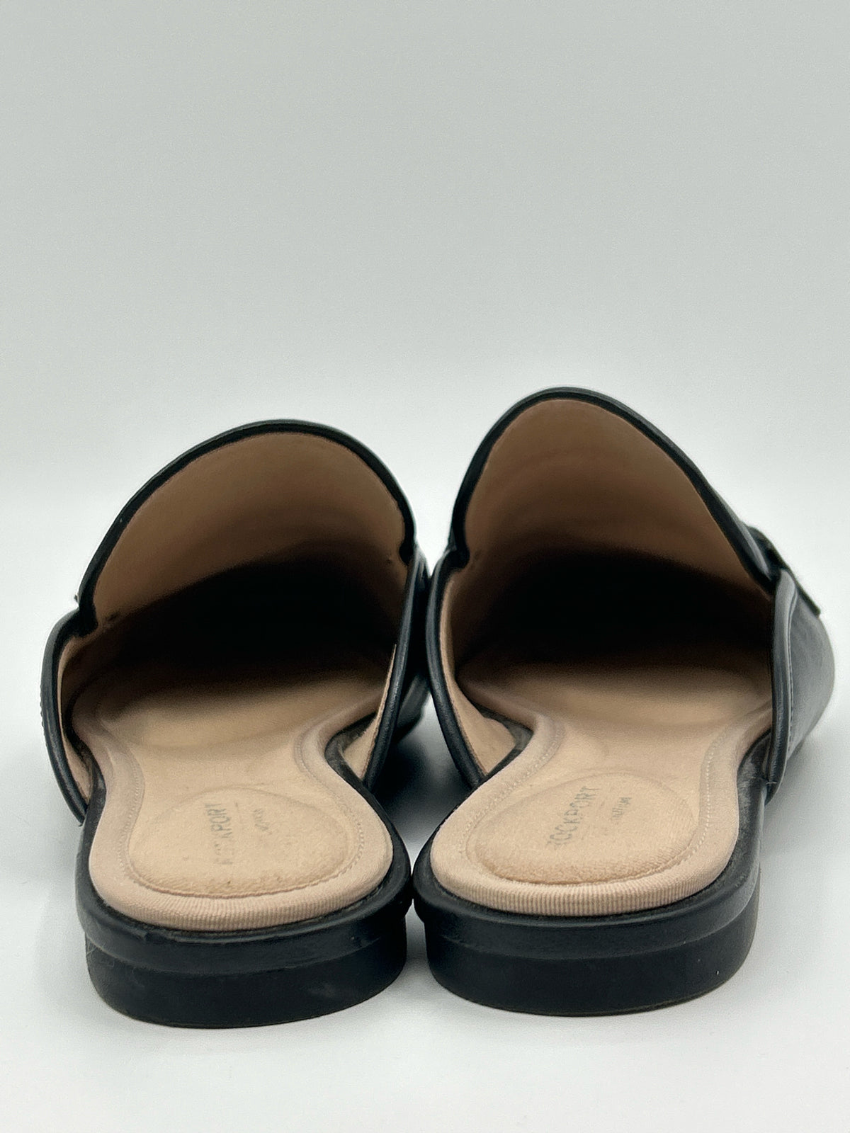 ROCKPORT Size 7.5M Black Women Loafer