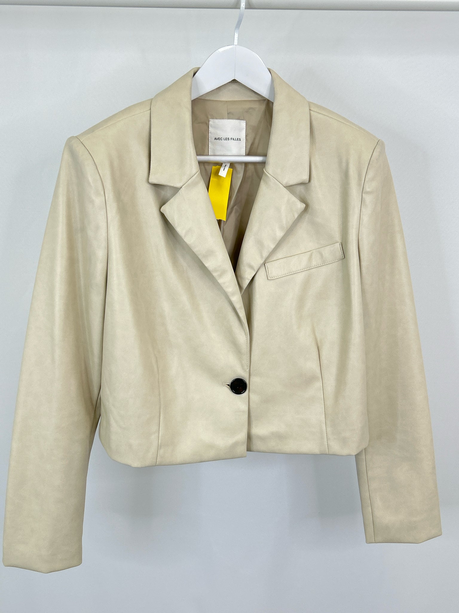 AVEC LES FILLES Size L off white Women Blazer