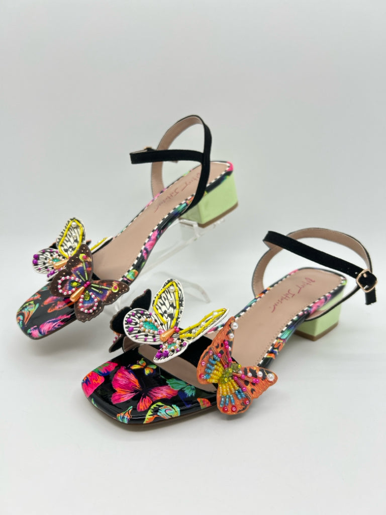 BETSEY JOHNSON Size 10 Multi-Color Women's Sandal