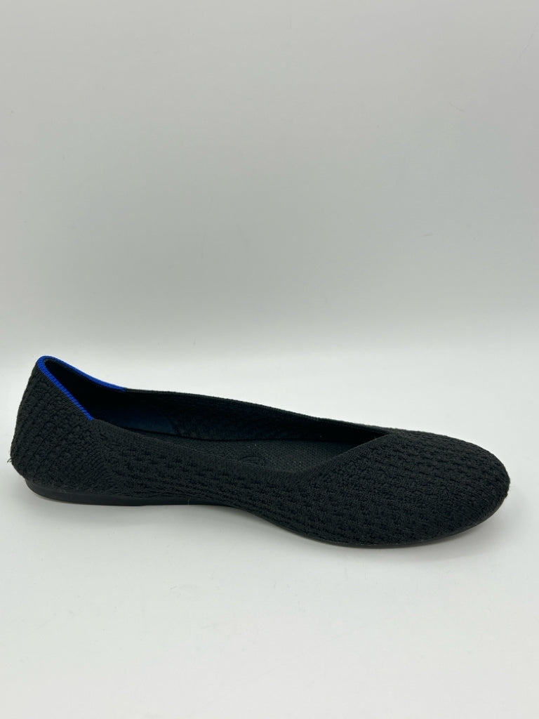 ROTHY'S Women Size 8.5W Black Flats