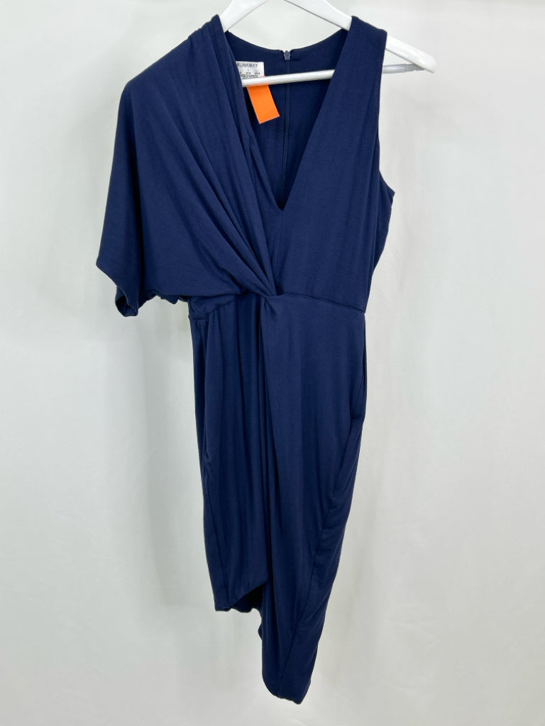 RUNAWAY Women Size 8 Blue Dress