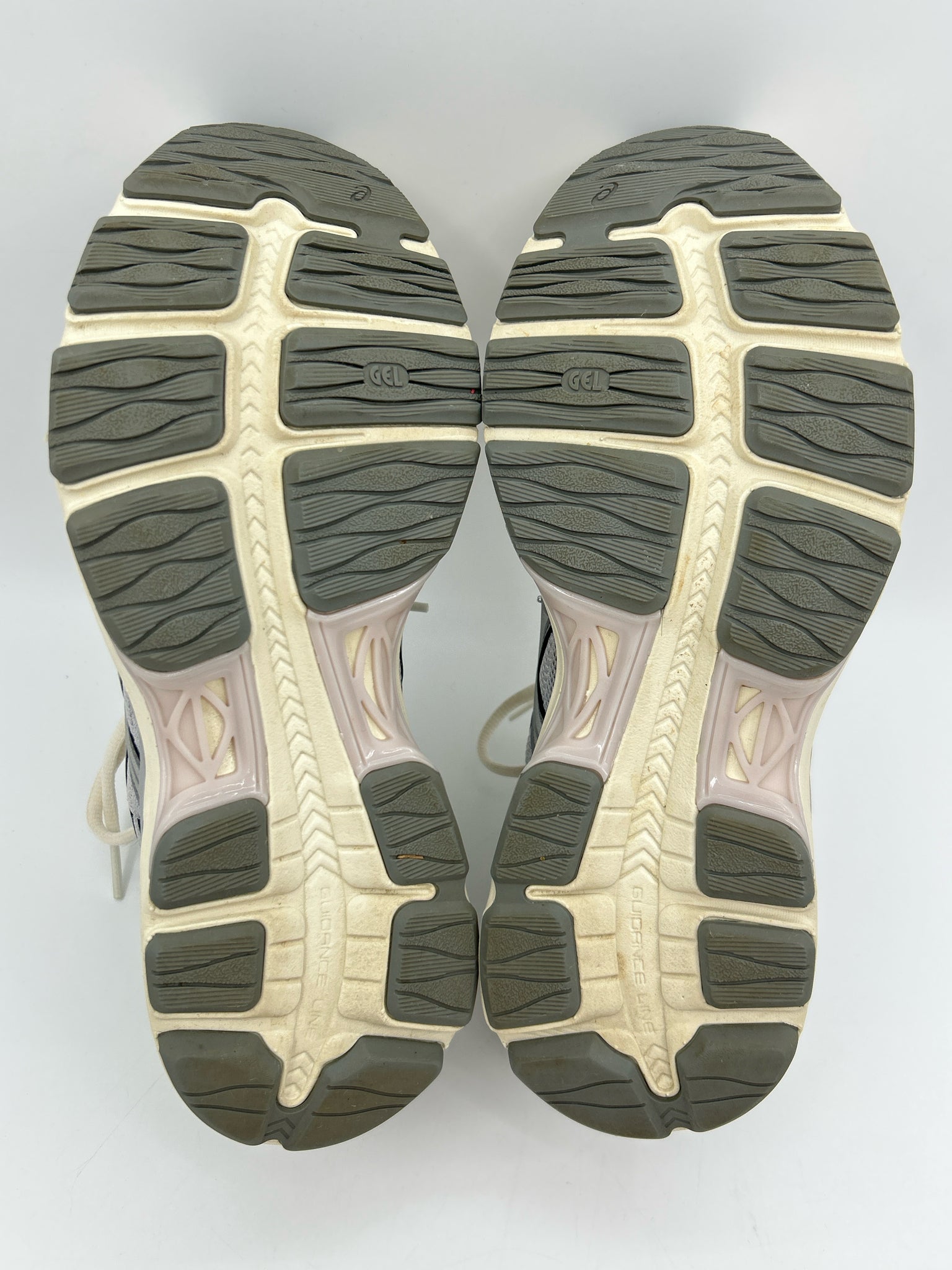 ASICS Size 7.5 GRAY AND IVORY Women Sneakers