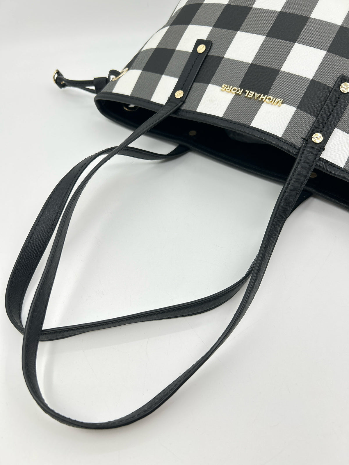 MICHAEL KORS Black & White Women Tote