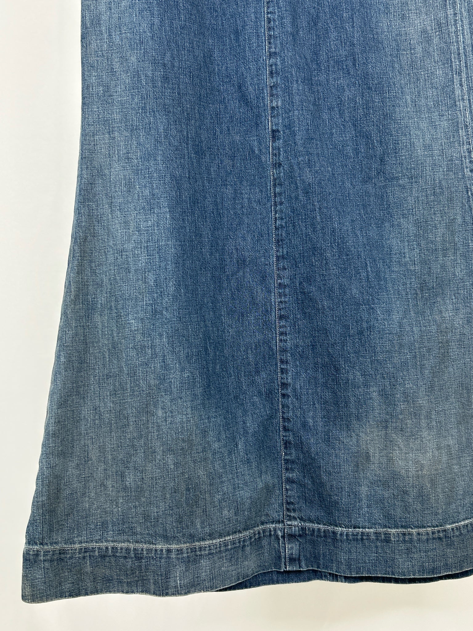 RALPH LAUREN Size 8/29 BLUE DENIM Women Skirt