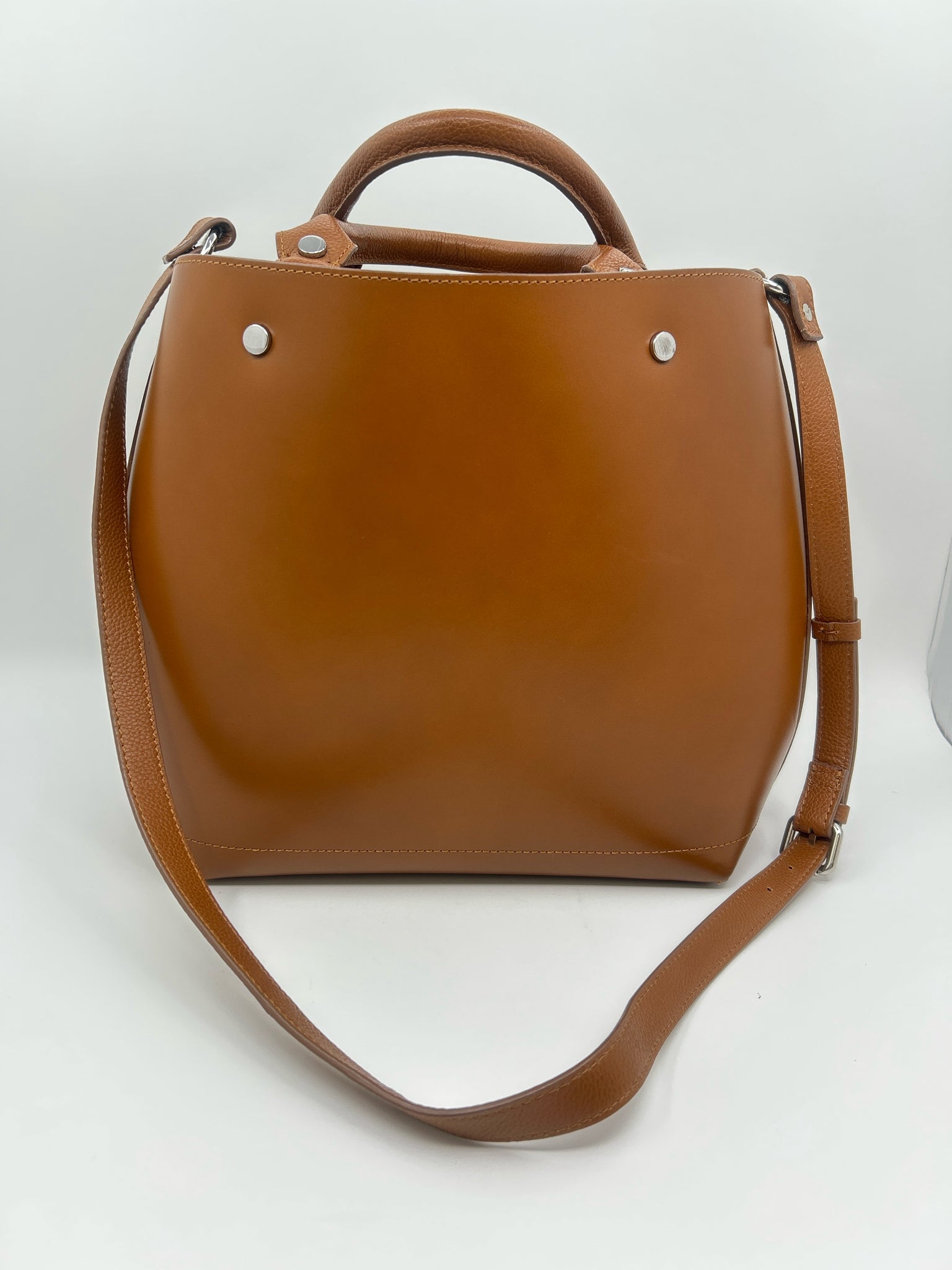 ZARA COGNAC Women Tote