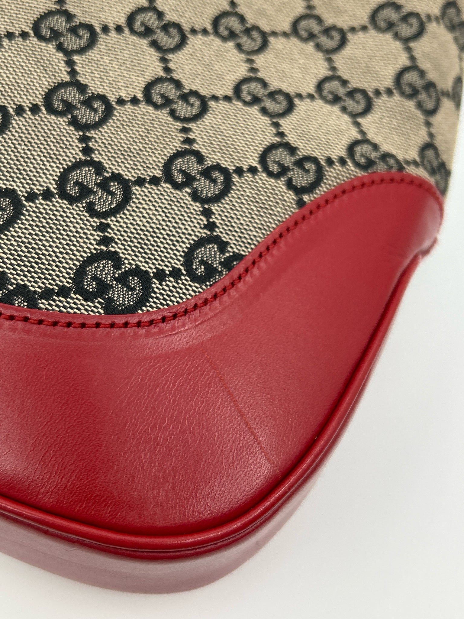GUCCI NAVY & RED Women Purse