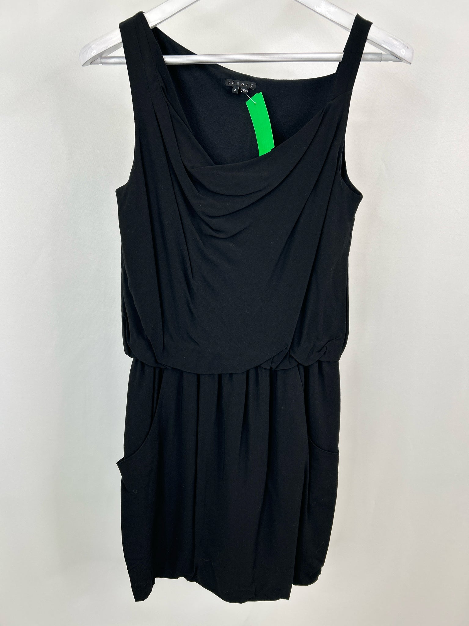 THEORY Size 4 Black Women Dress