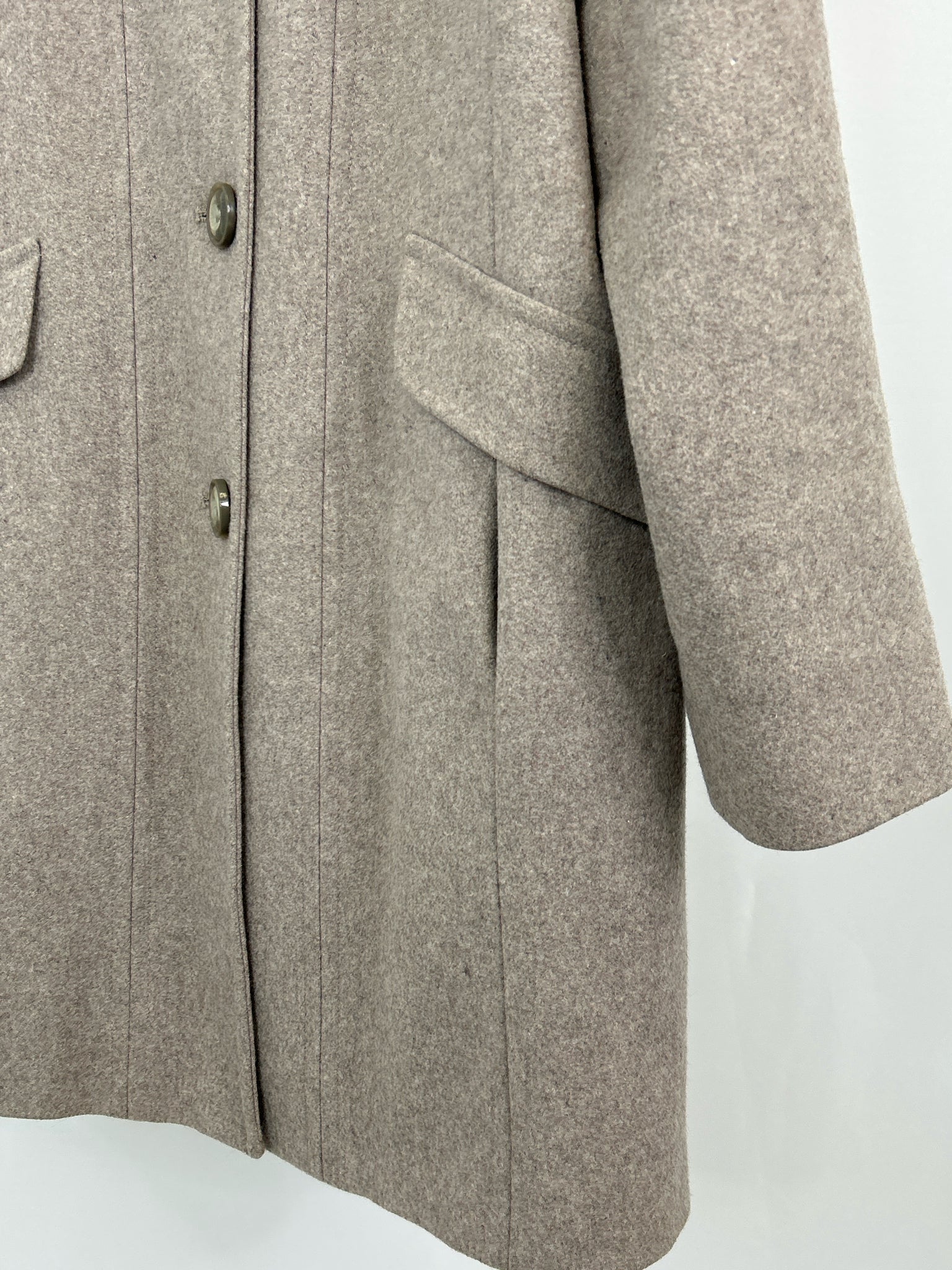 London Fog Size M Taupe Women Coat