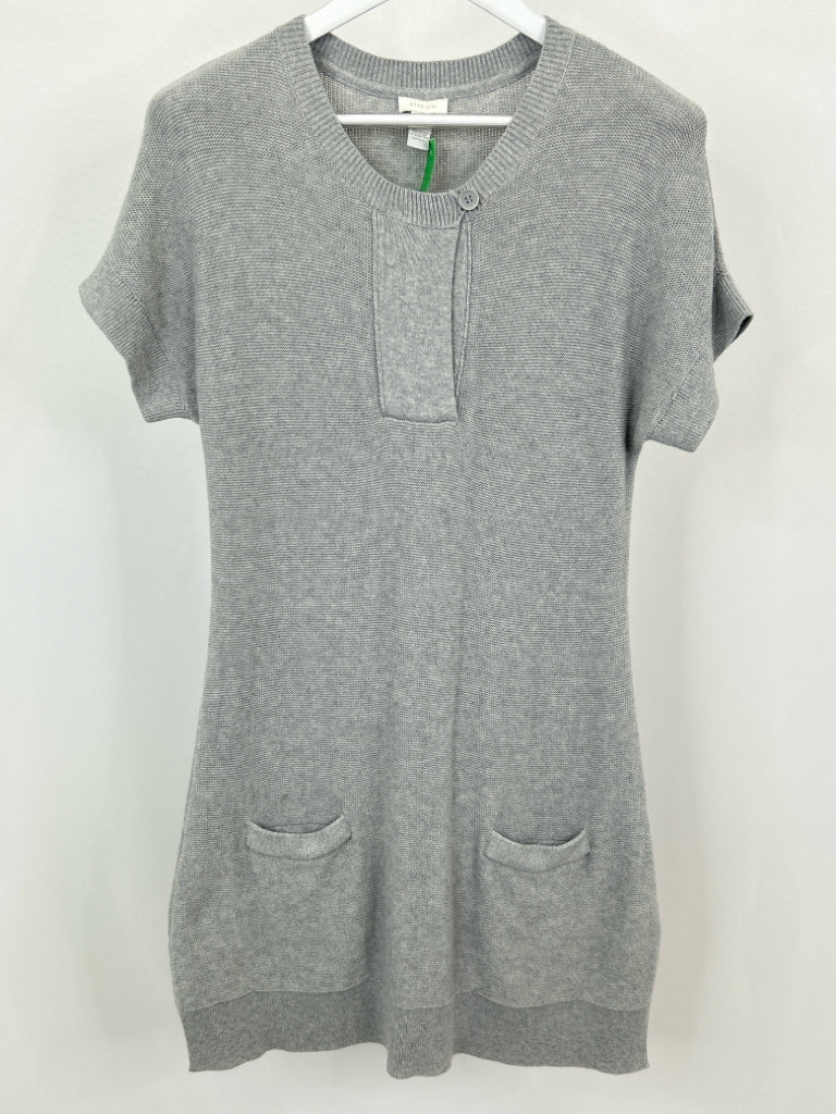 CHICO'S Size 8 Grey Dress