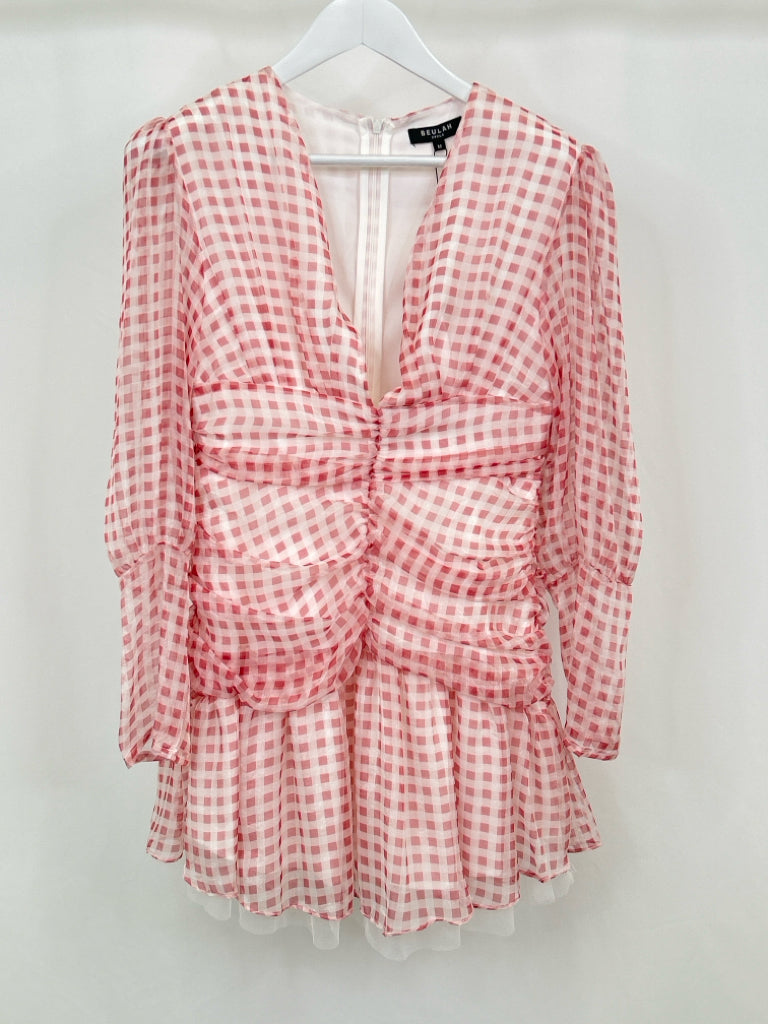 BEULAH NWT Size L Pink Print Women's Dress