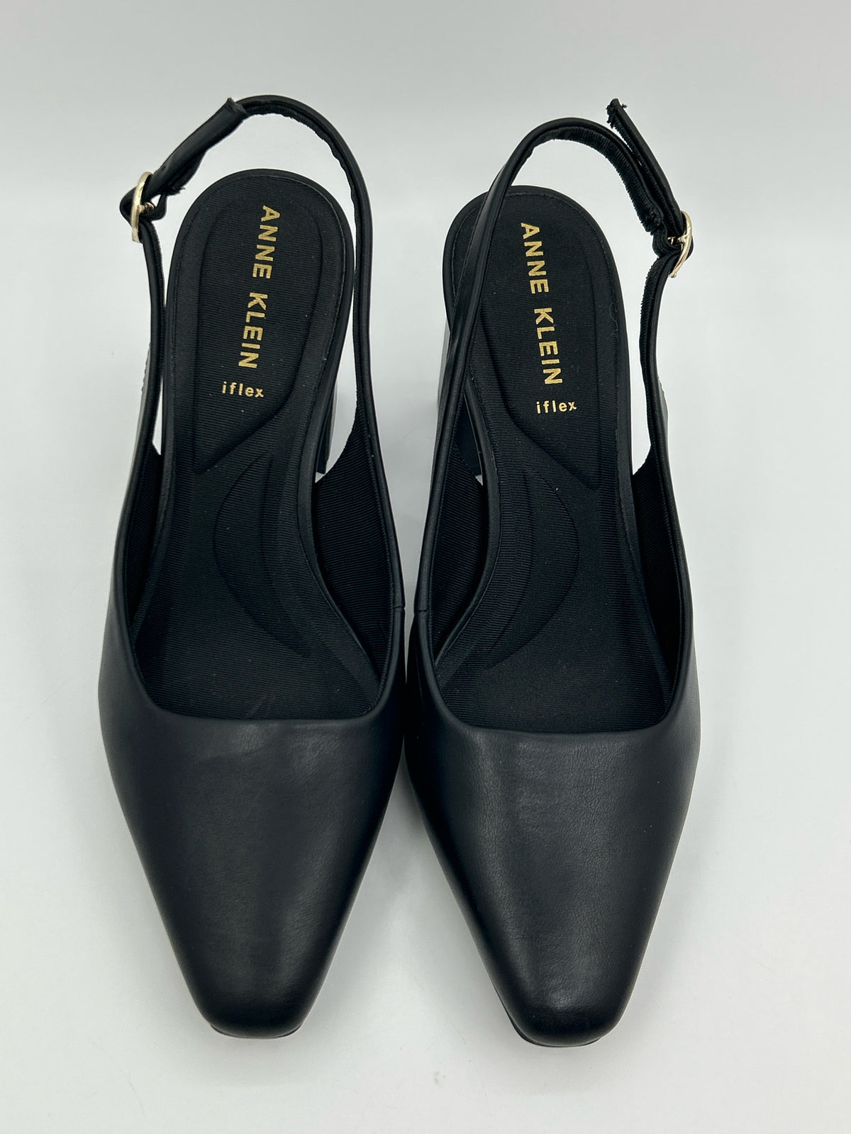 ANNE KLEIN Size 7.5 Black Women Pumps