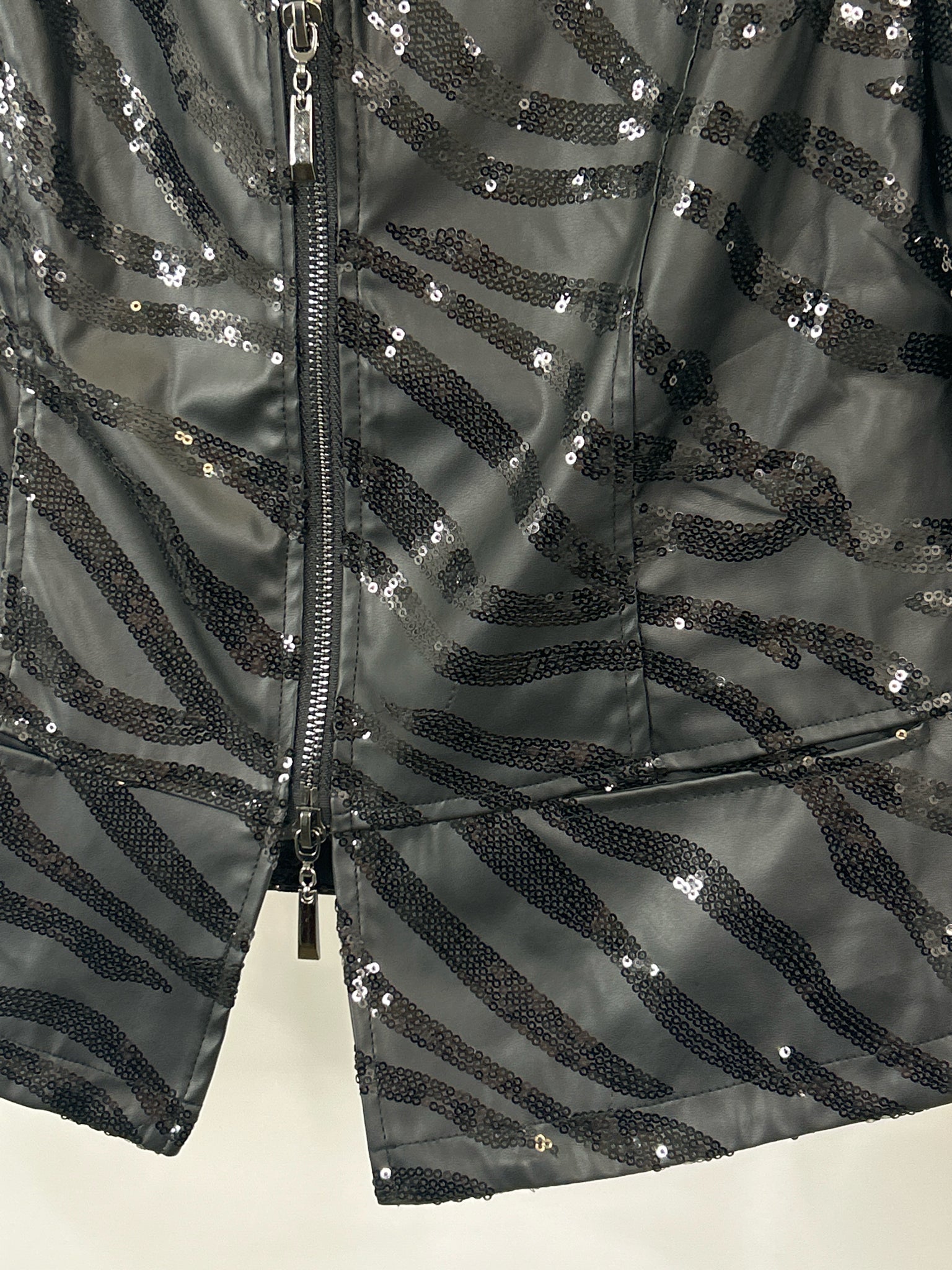 BEREK Size L Black Women Jacket