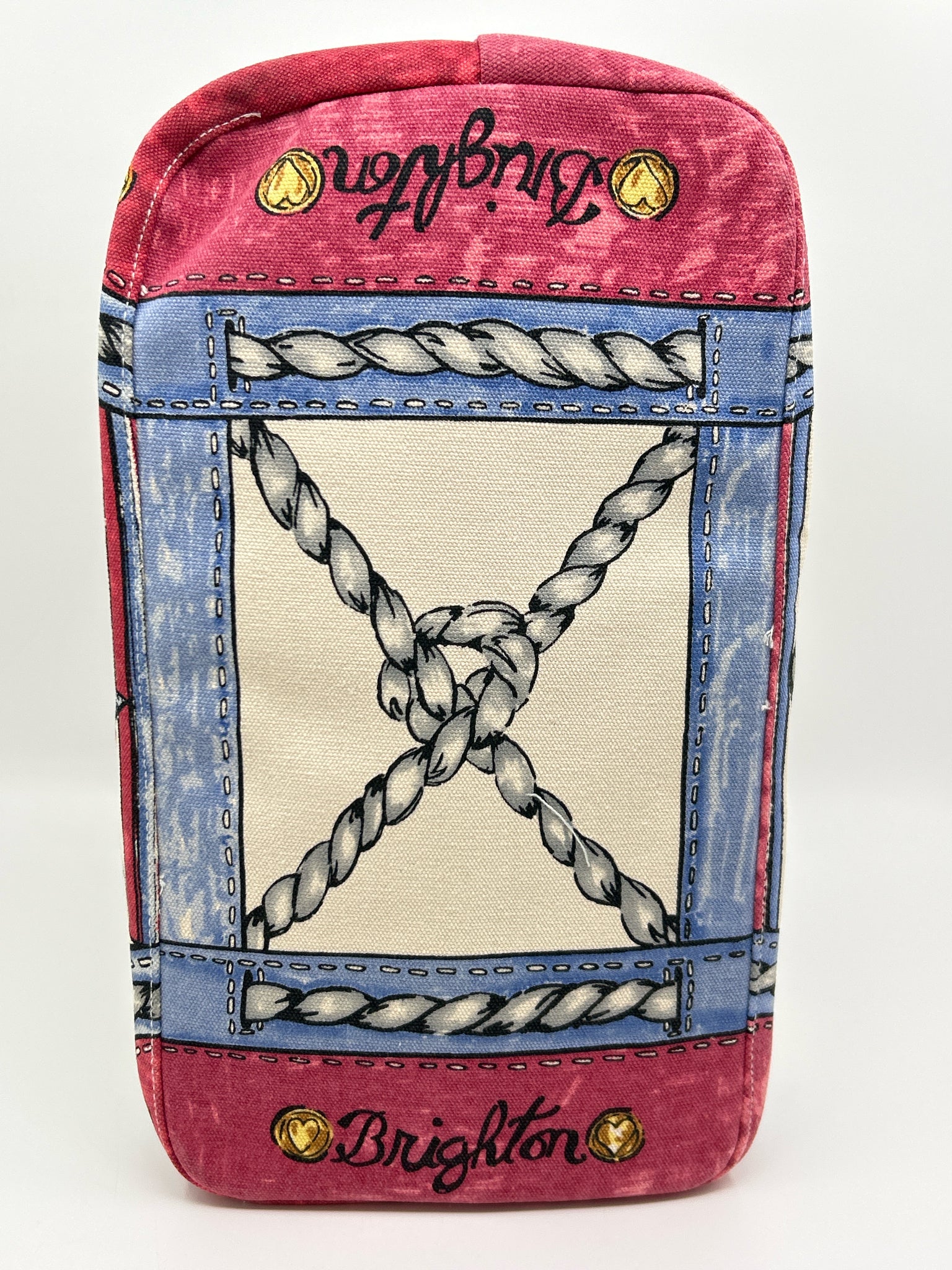 BRIGHTON CREAM AND RED Women Tote