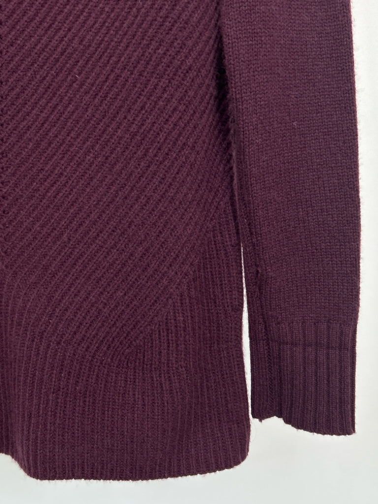 TALBOTS Women Size MP Burgundy Sweater