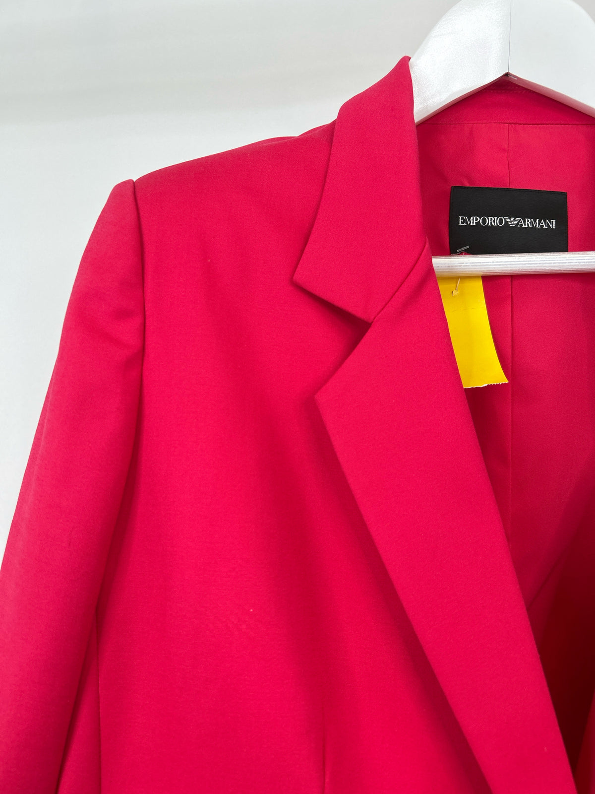 EMPORIO ARMANI Size 16 Hot Pink Women Blazer