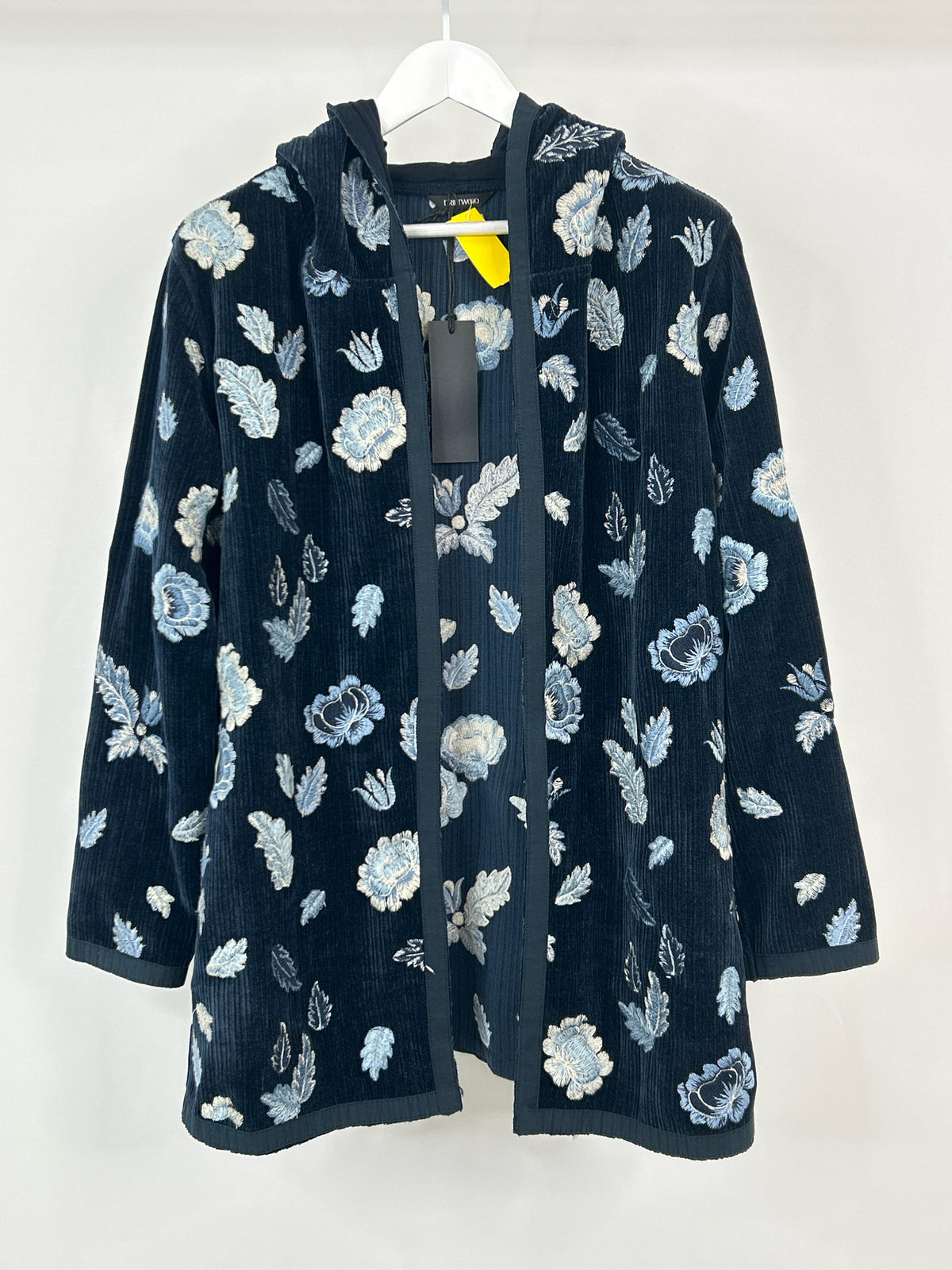 DRIFTWOOD Size L Blue floral Women Jacket
