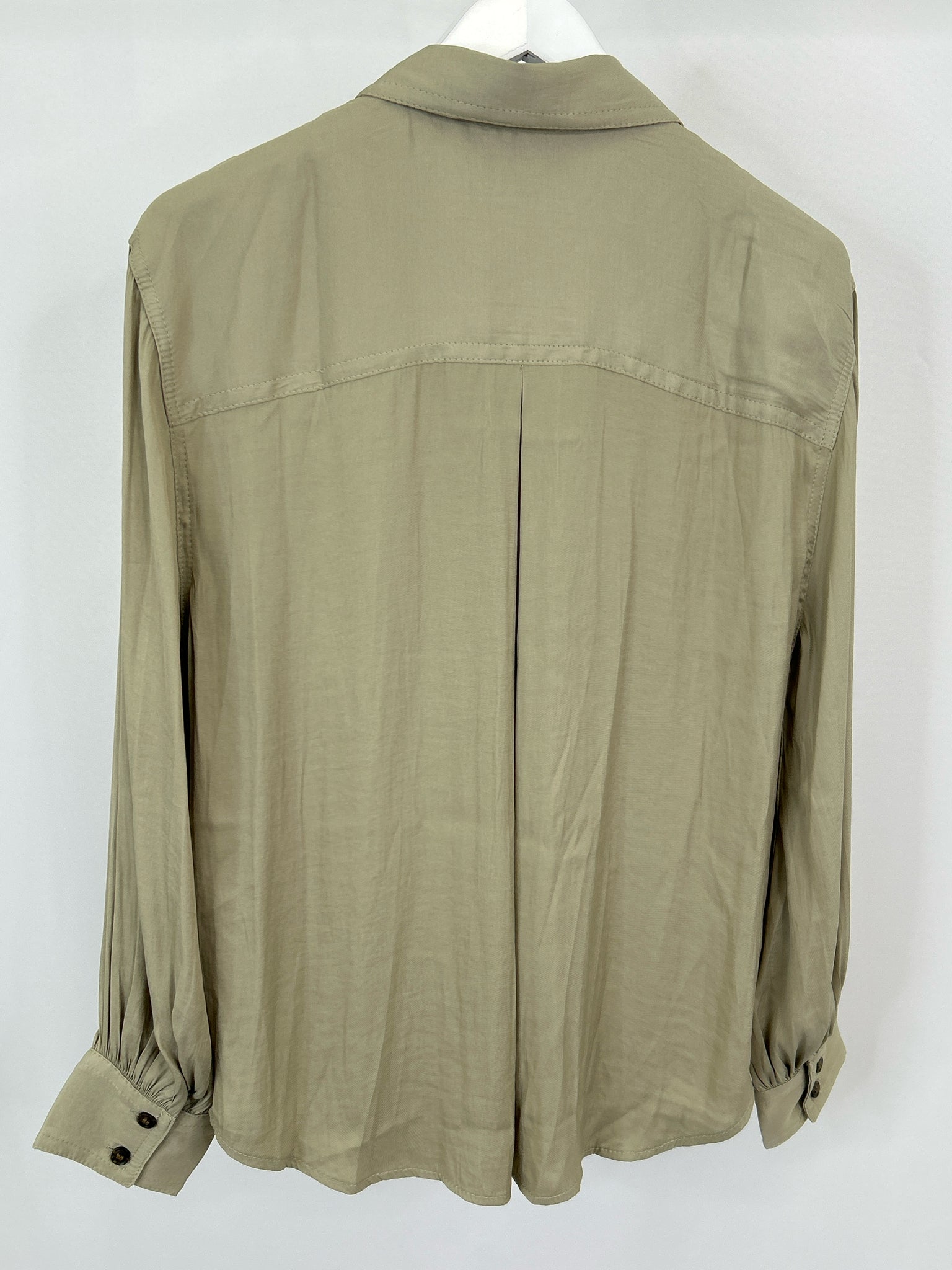 BANANA REPUBLIC Size L Pale Green Women Blouse