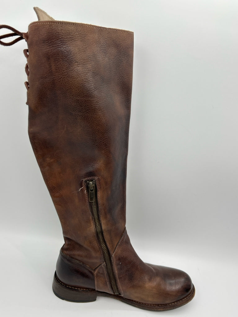 BED STU Women Size 8 RUST Boots