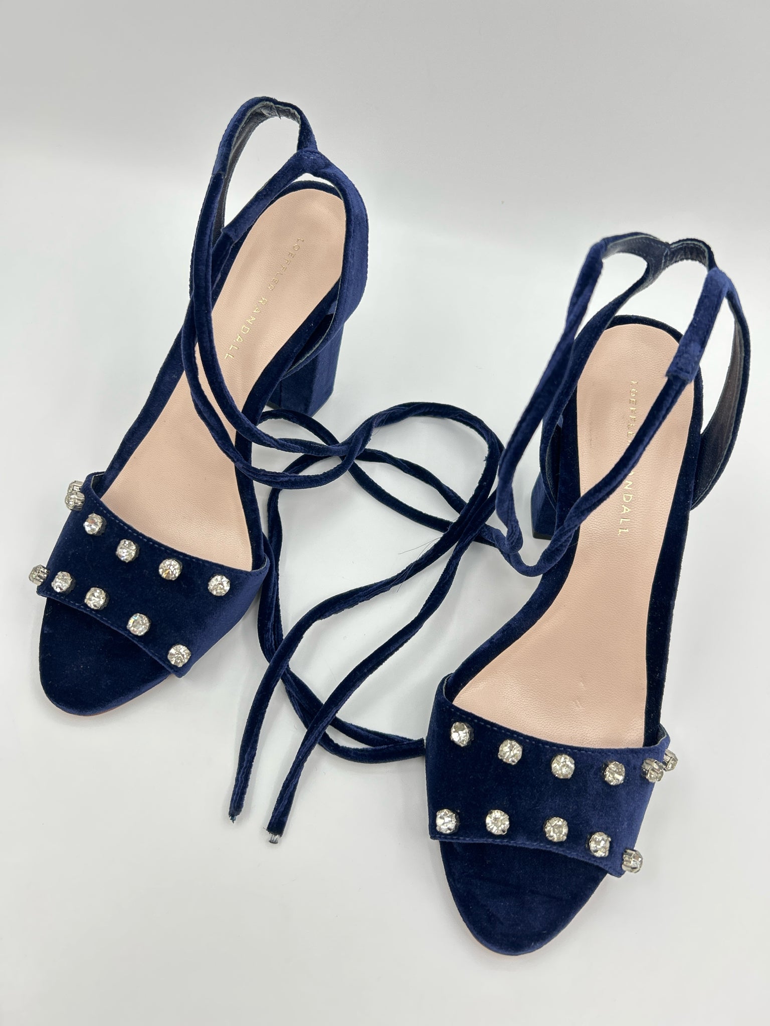 LOEFFLER RANDALL Size 9.5 Navy Women Sandal