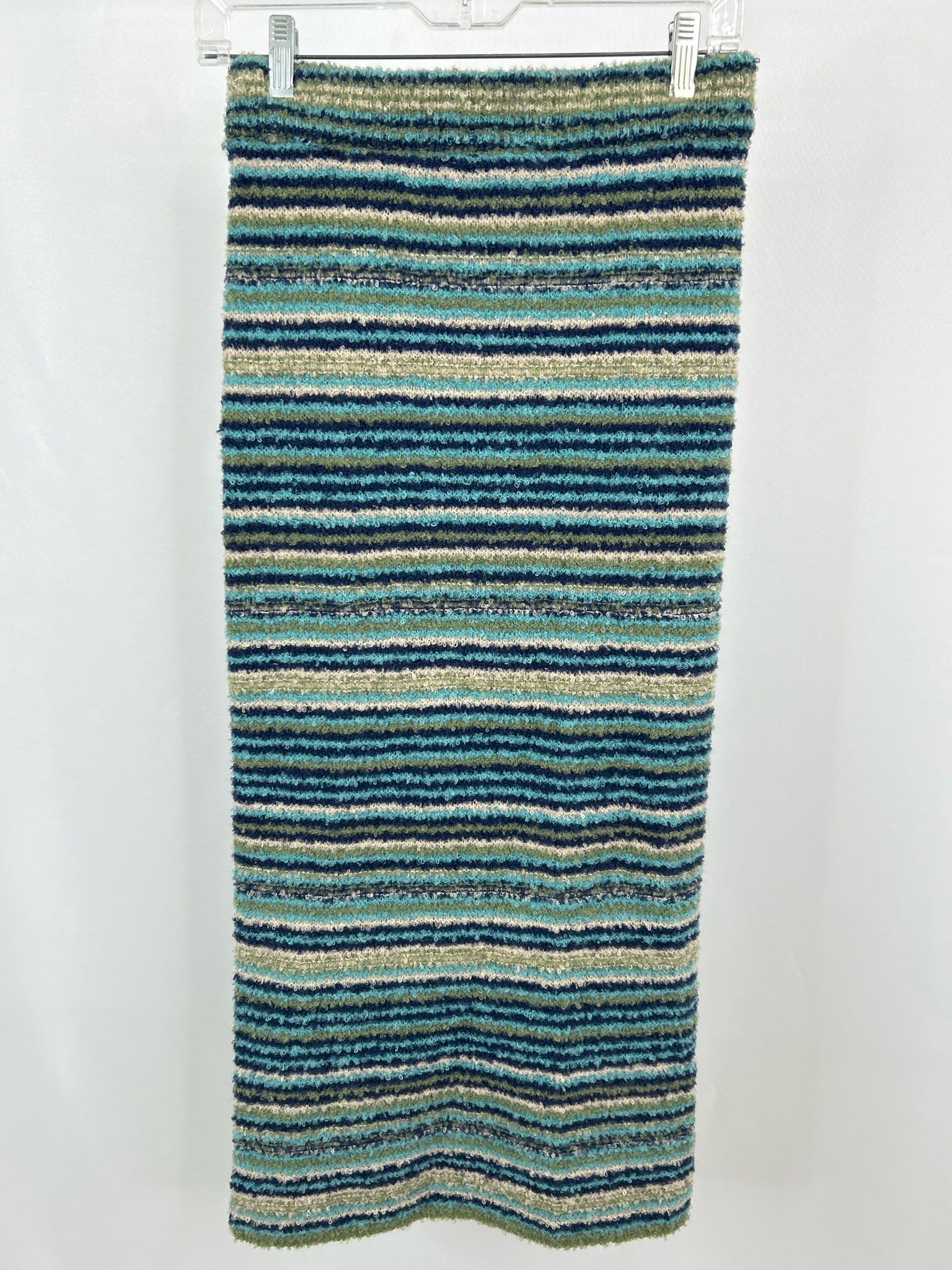 HEM & THREAD Size S BLUE AND GREEN Women 2-Piece w/skirt