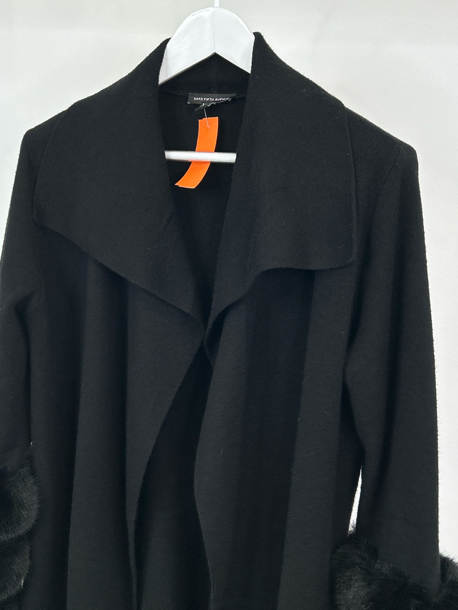 SAKS FIFTH AVENUE Size S Black Women Jacket