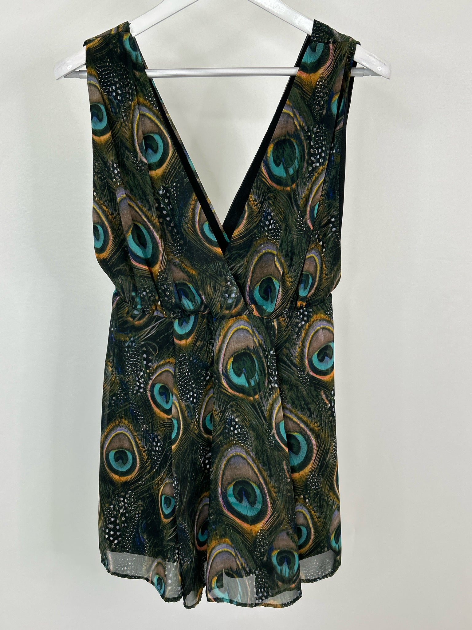 SHOW ME YOUR MUMU NWT Size M Green Print Women Dress