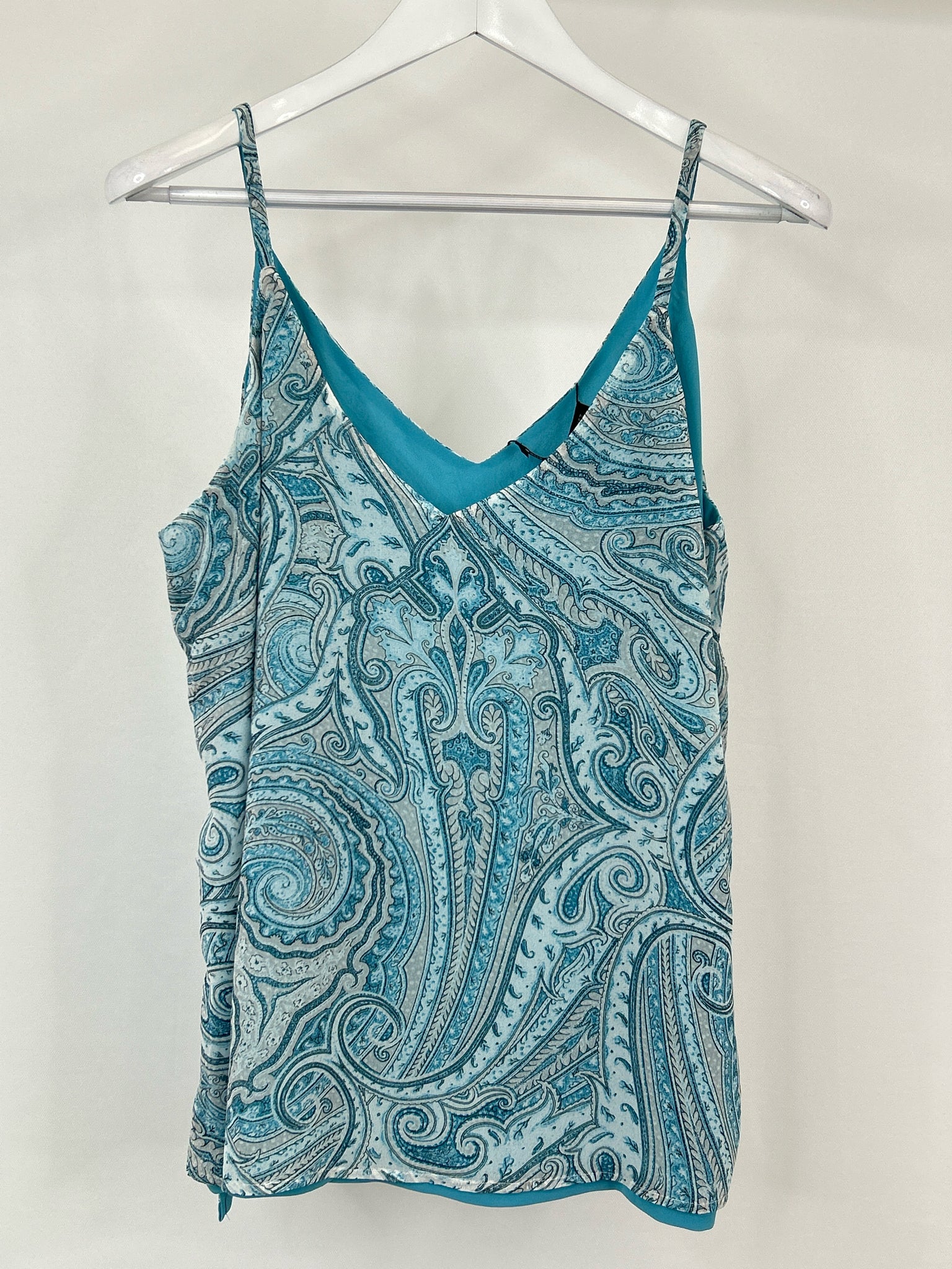 White House Black Market Size XL Turqouise Women Camisole