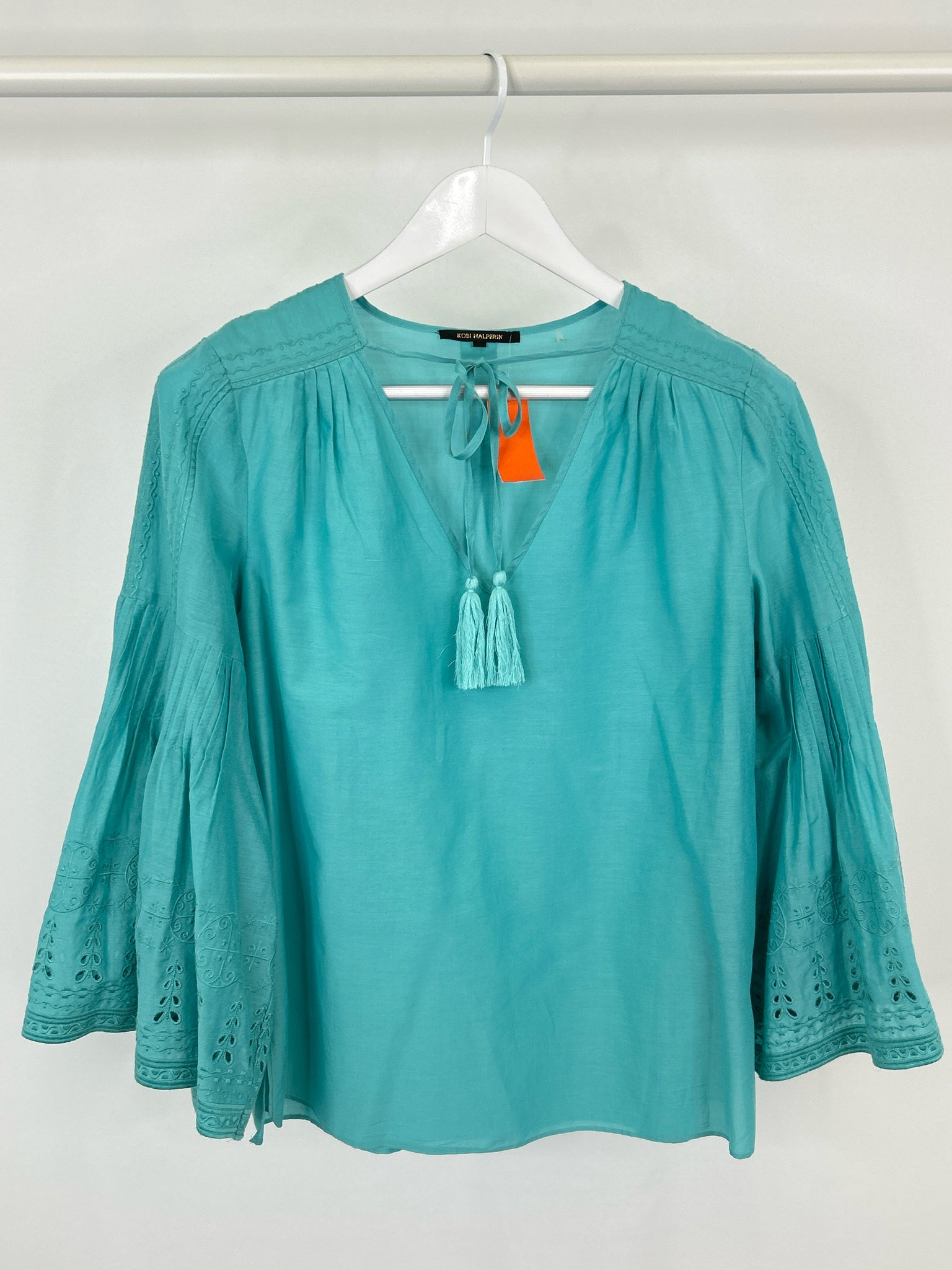 Kobi Halperin Size M Turqouise Women Top
