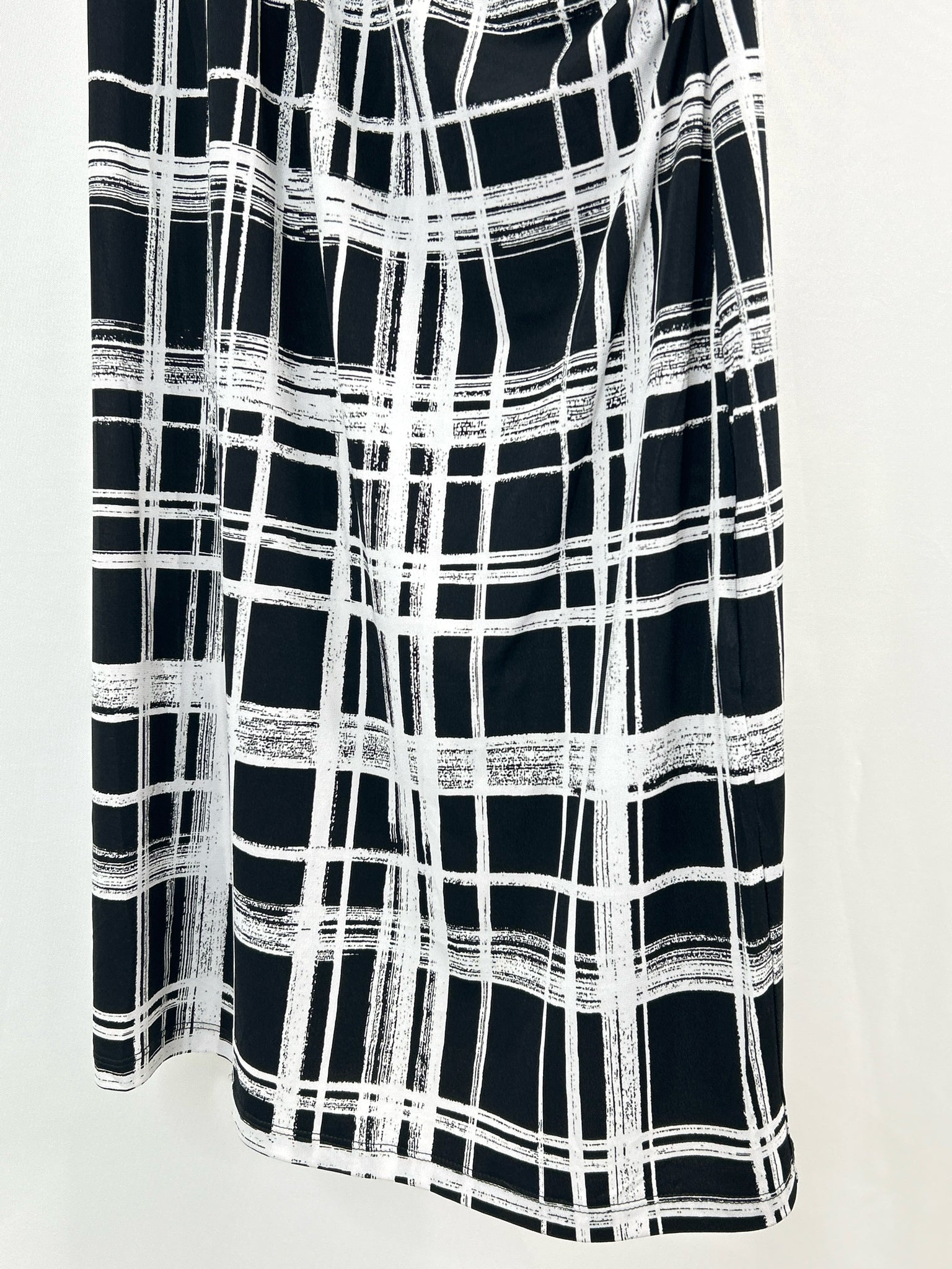 JONES NEW YORK Size XL Black and White Women Dress NWT
