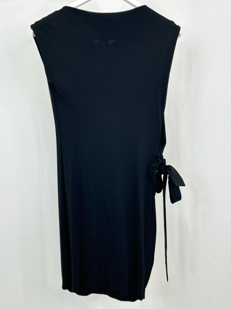 DIANE VON FURSTENBERG Women Size 6 Black Dress