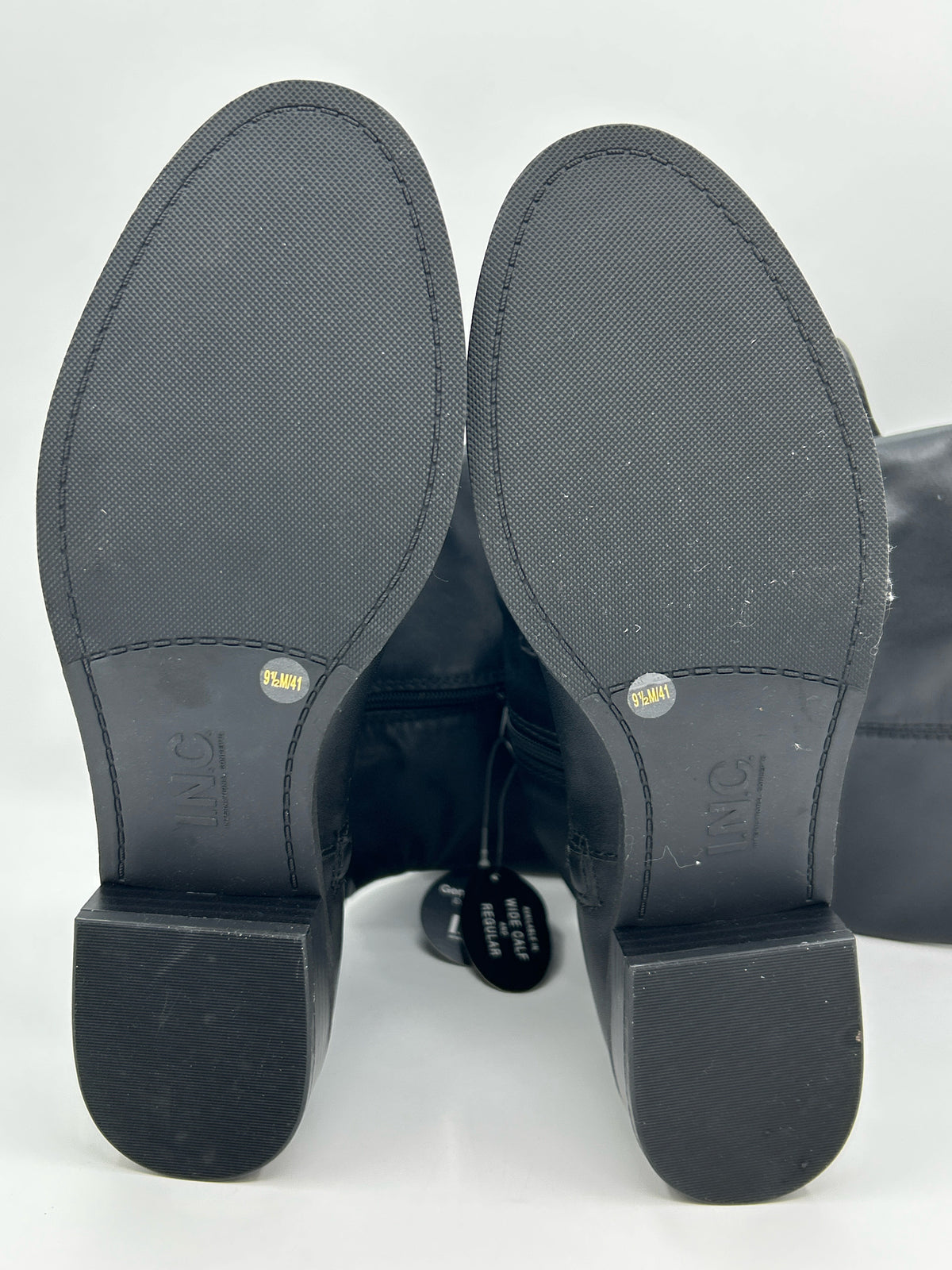 INC Size 9.5M Black Women Boots