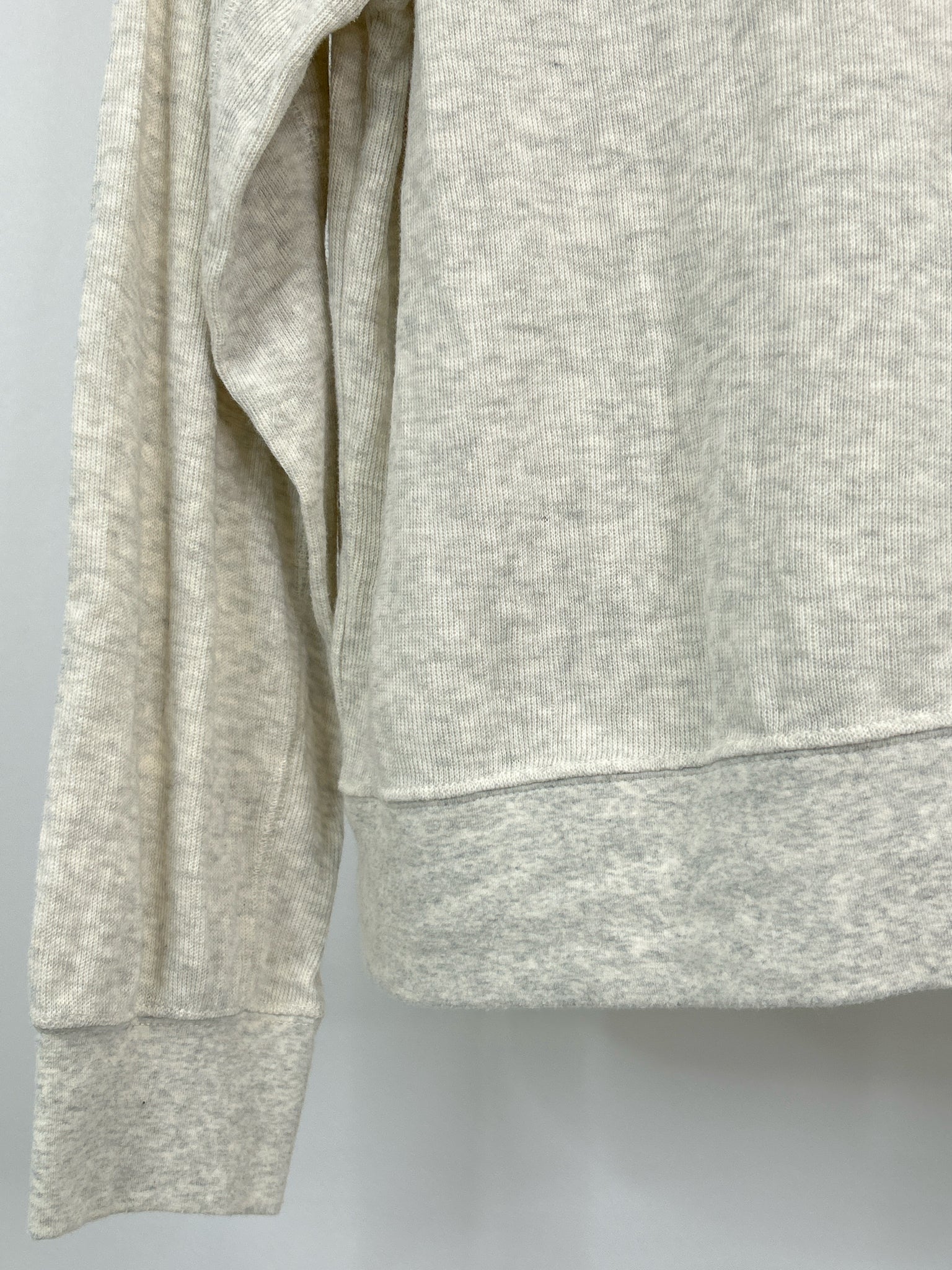 MADEWELL Size L Oatmeal Women Hoodie