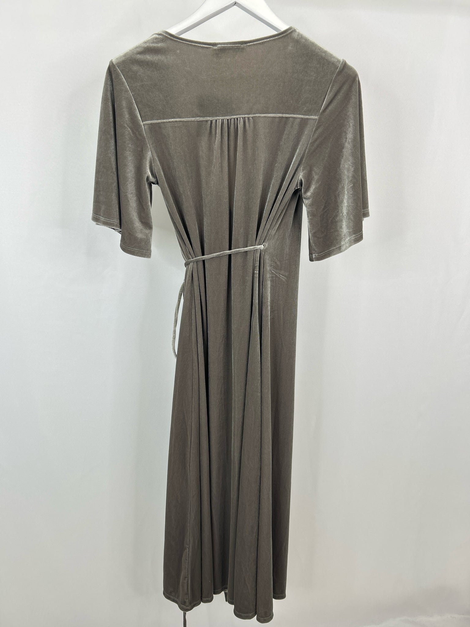 ZARA TRAFALUC Size S OLIVE GREEN Women Dress