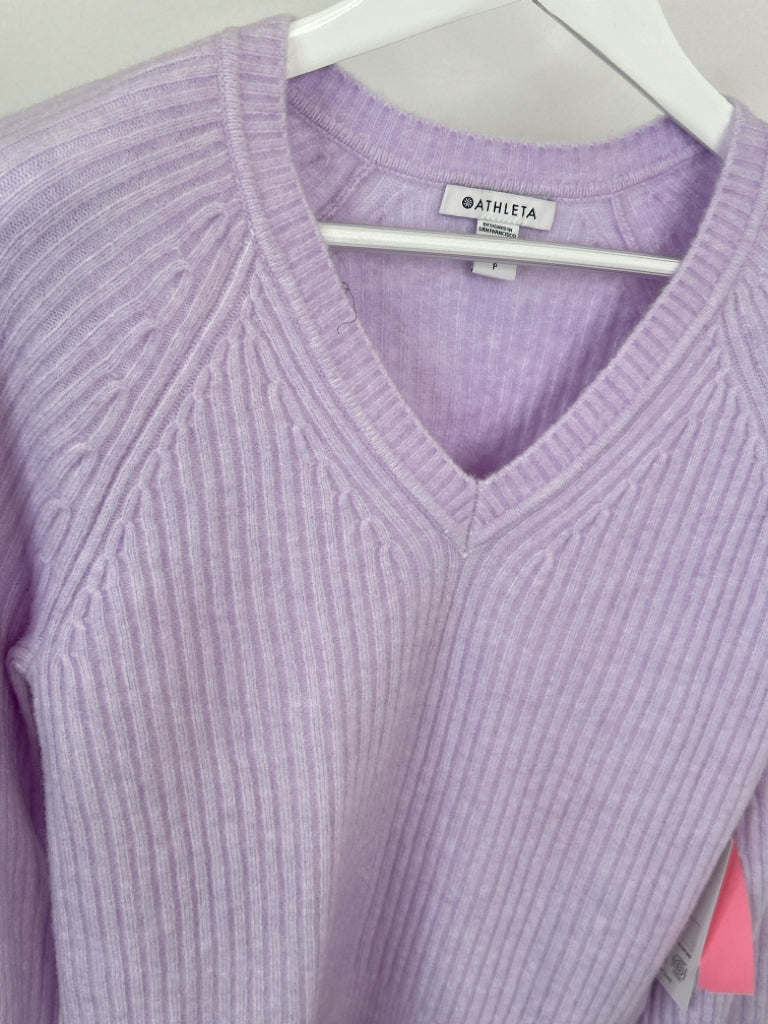 ATHLETA Women Size S Lilac Sweater