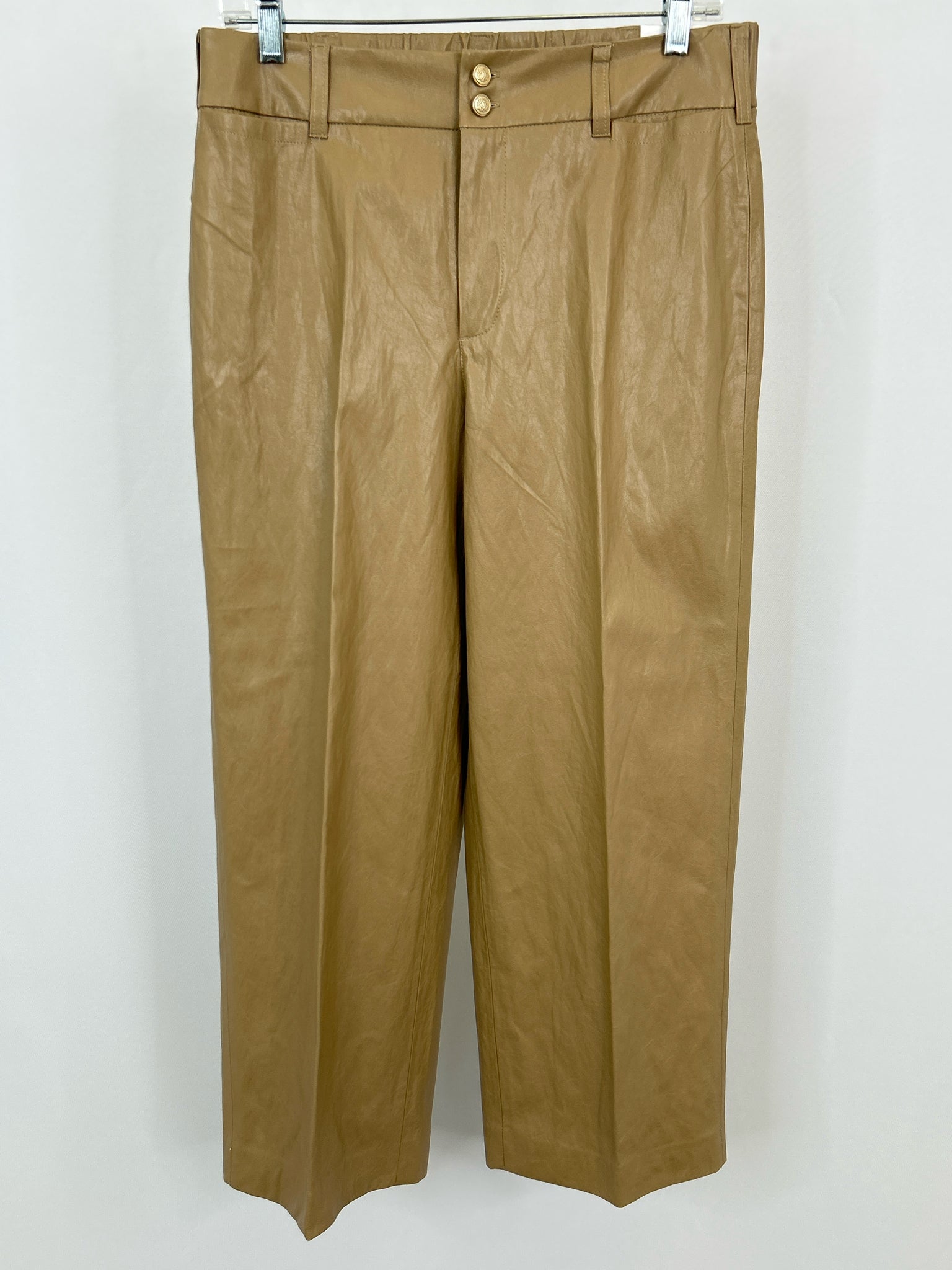 CHICO'S Size 6R Camel Women Pants