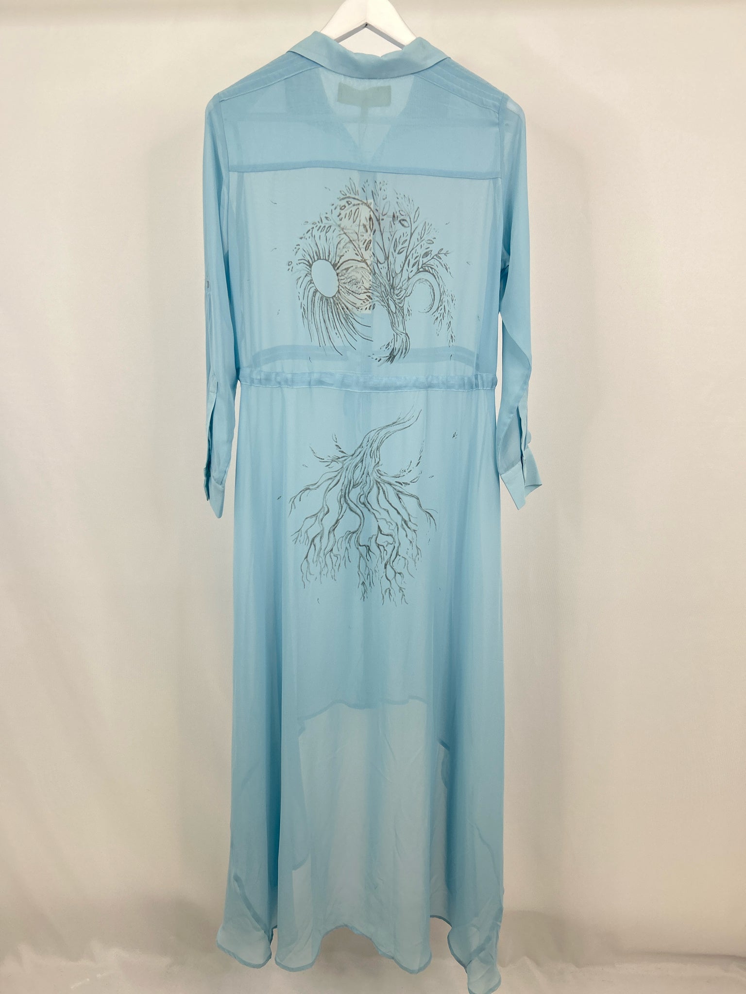 Sheryl Crow NWT Size M Pale Blue Women Dress