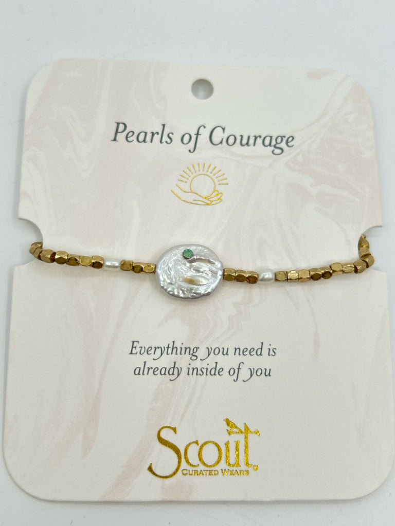 SCOUT CURATED WEARS  Pearls of Affirmation Bracelet