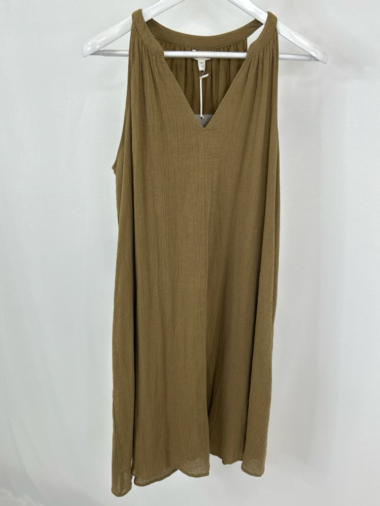 Garnett Hill Size M OLIVE GREEN Women's Dress