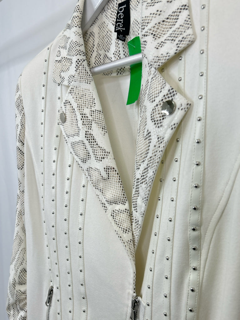 BEREK Size M Ivory Jacket