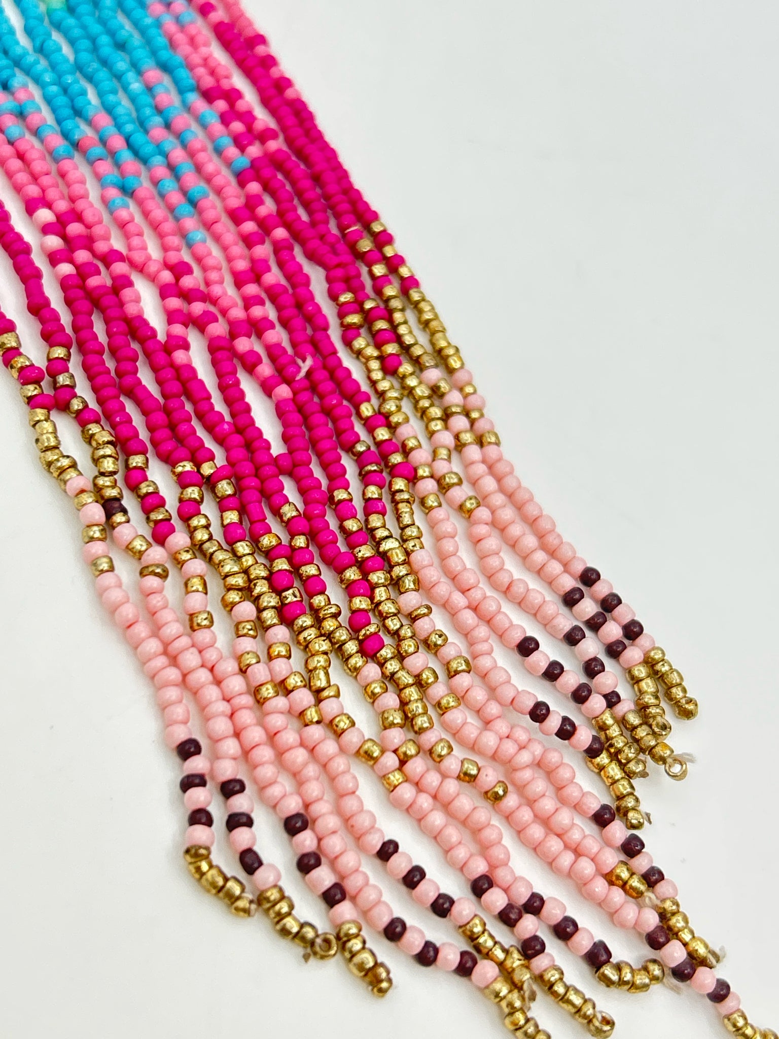 GYPSY SOUTH NWT pink & turquoise Necklace