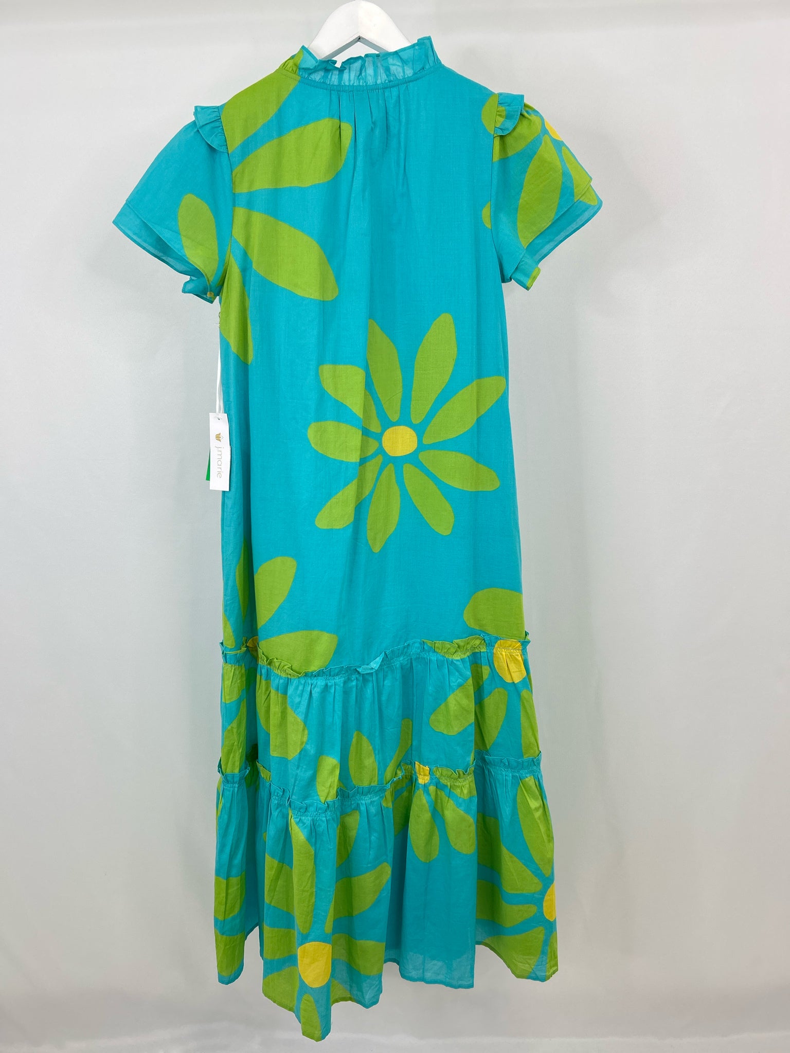 J.MARIE Size XS BLUE AND GREEN Women's Dress