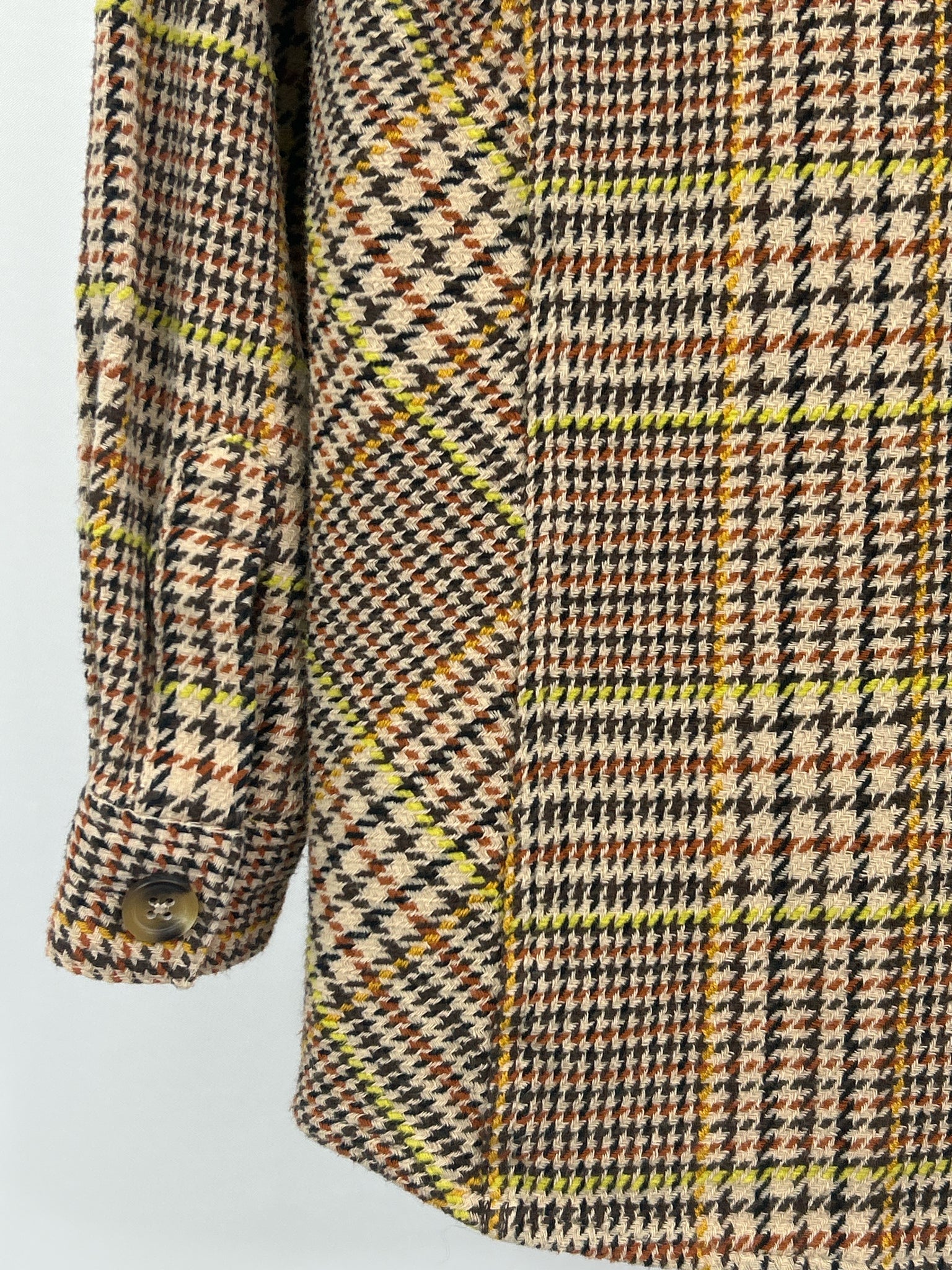 CABI Size XS Brown Print Women Jacket