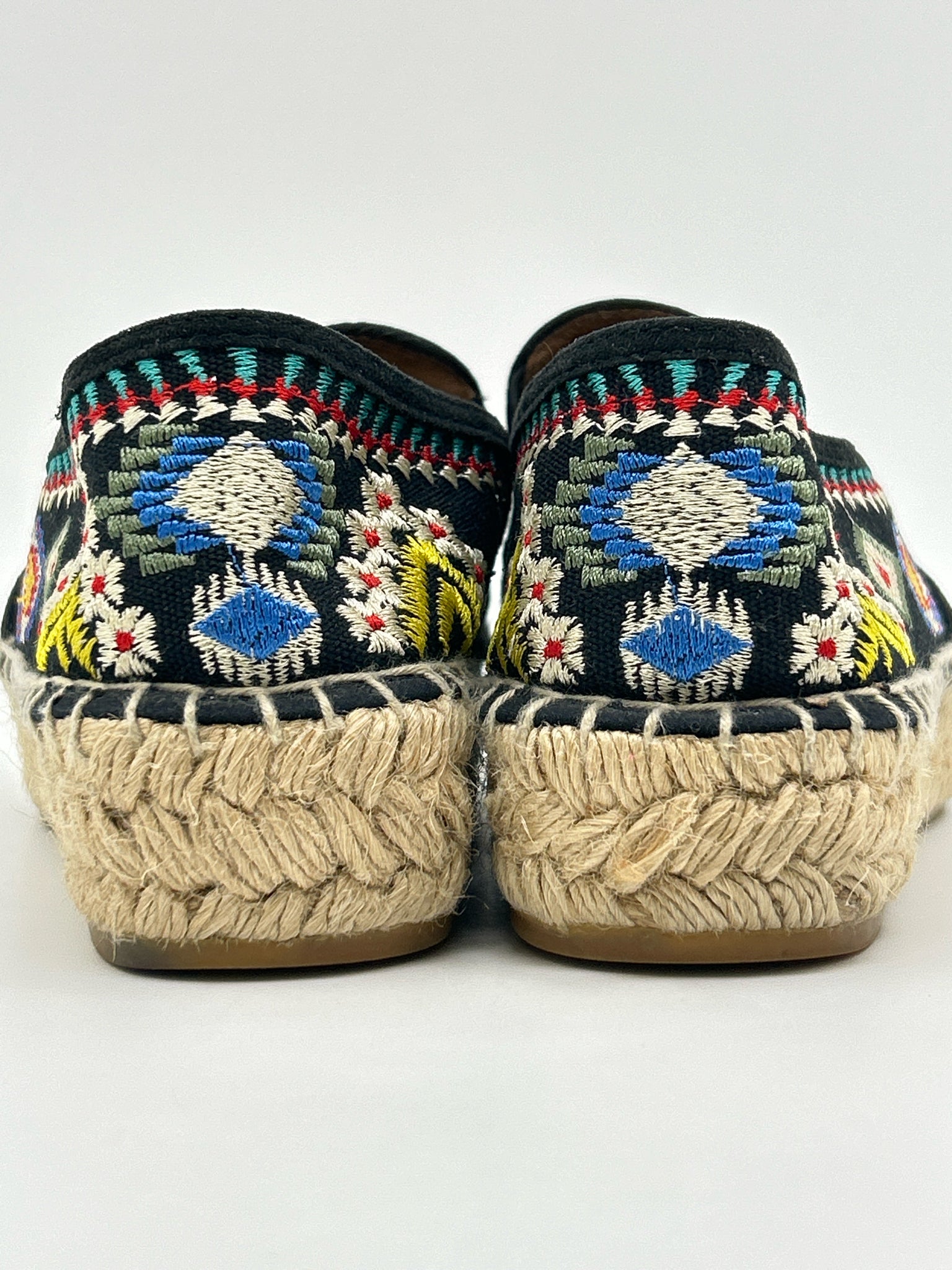 JOHNNY WAS Size 7.5 Multi-Color Women Flats
