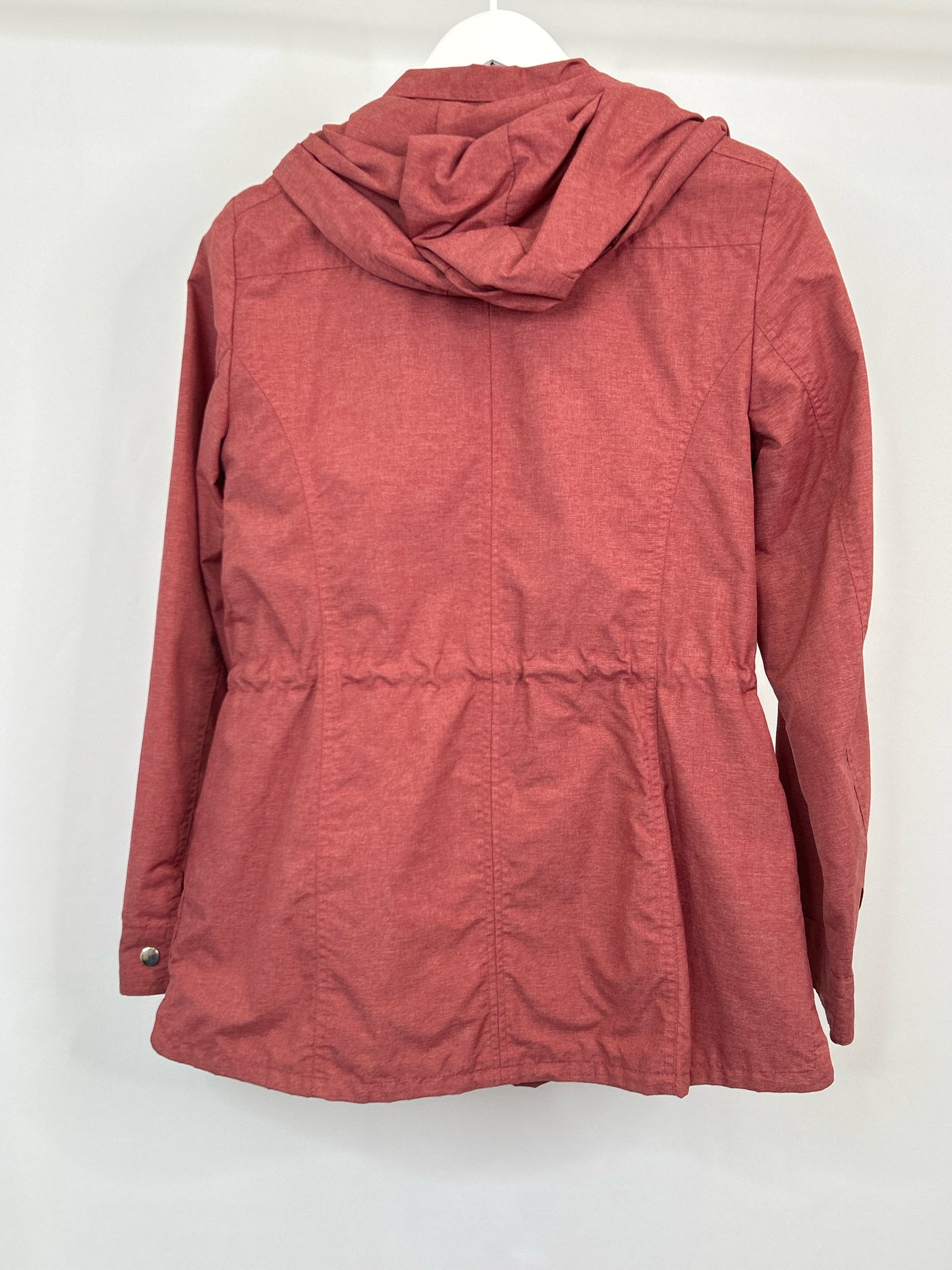 ELLEN TRACY Size M Red Women Raincoat